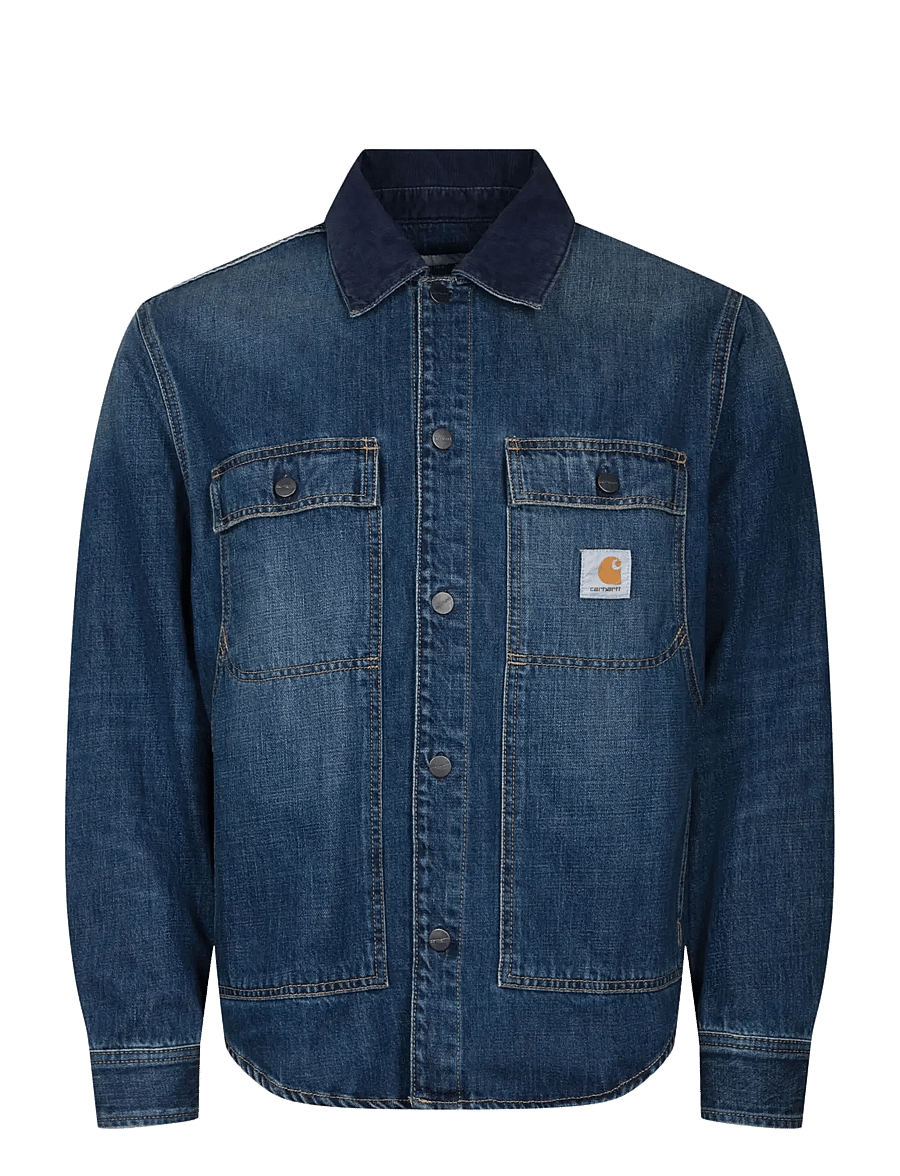 Carhartt WIP - Oakland Shirt Jacket - ungefütterte denimjacken - blue - 0