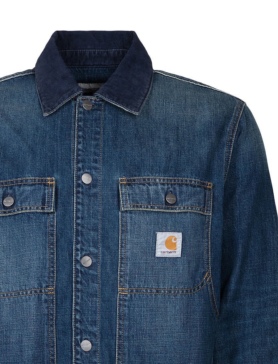 Carhartt WIP - Oakland Shirt Jacket - ungefütterte denimjacken - blue - 2