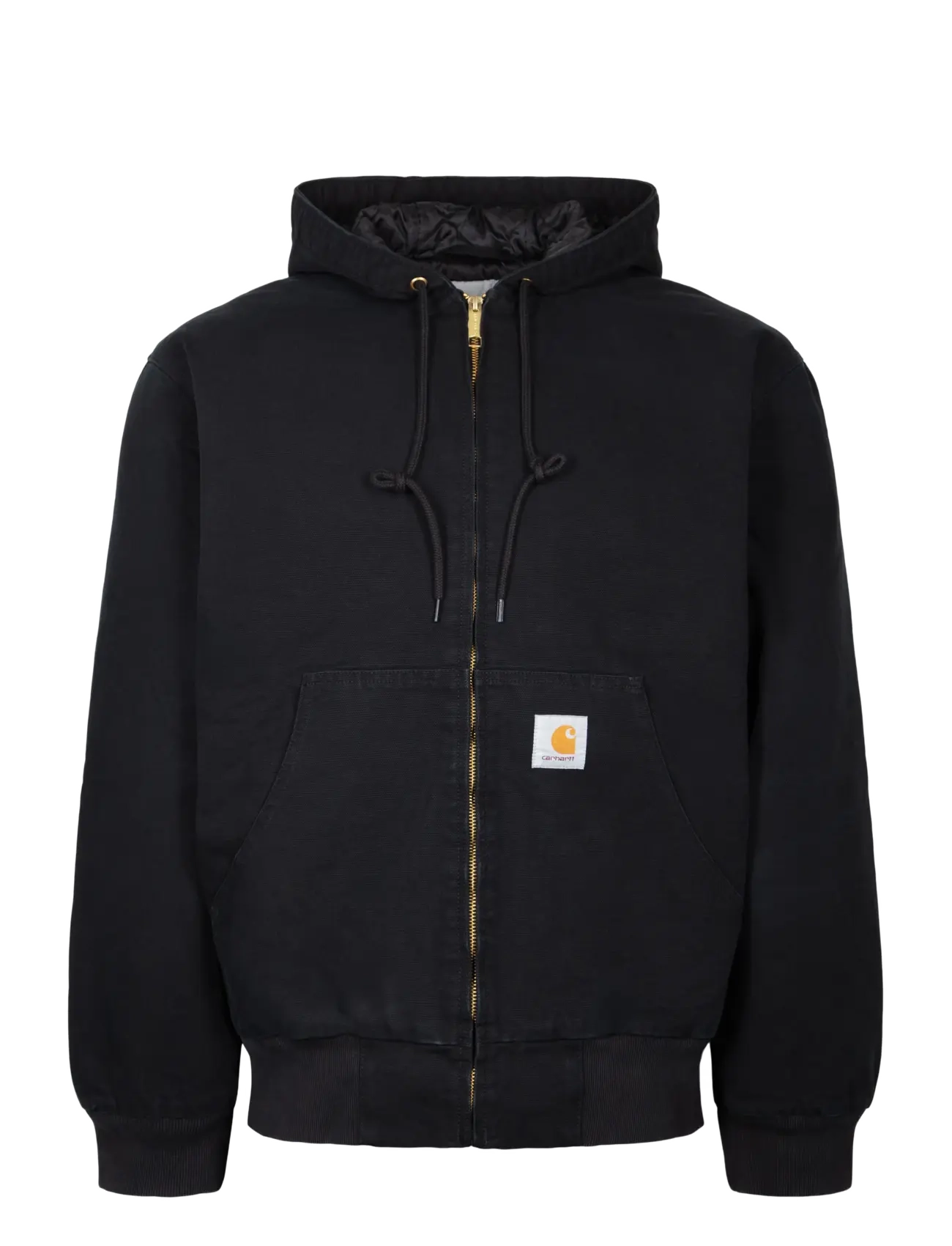 Carhartt WIP Og Active Jacket, Herren, Aktive Kapuzenjacke, Schwarz, Gr.XL