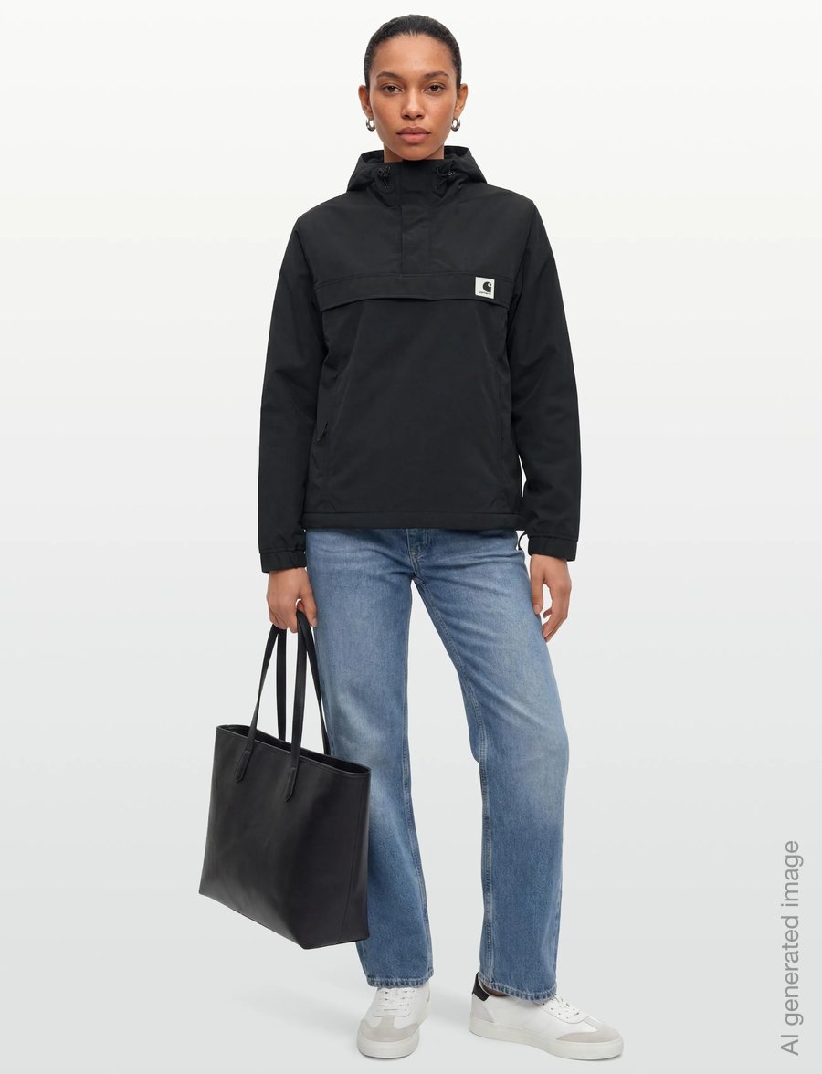Carhartt WIP - W' Nimbus Pullover (Winter) - anoraks - black - 0