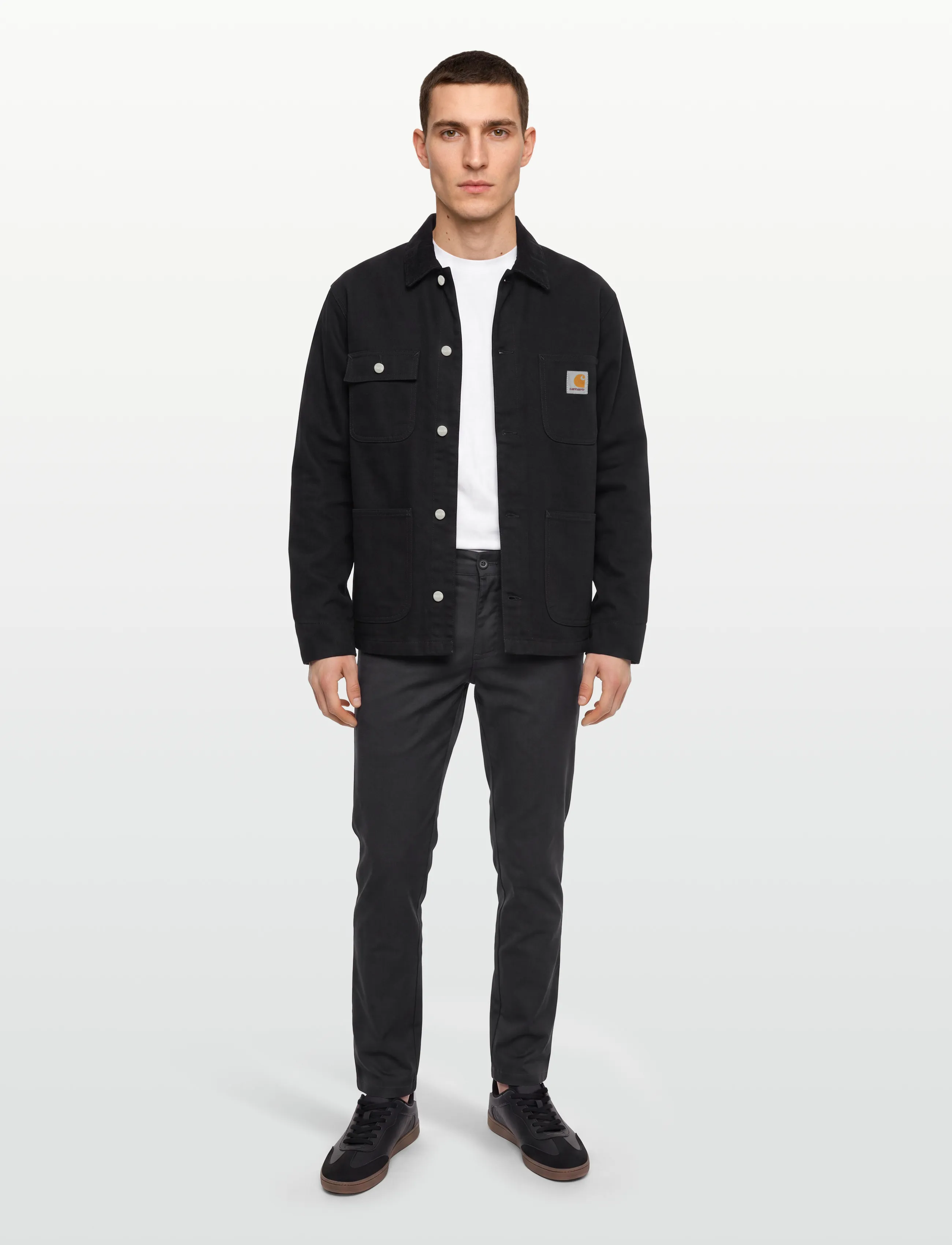 Carhartt WIP - Sid Pant Lamar - chinos - blacksmith rinsed - 0
