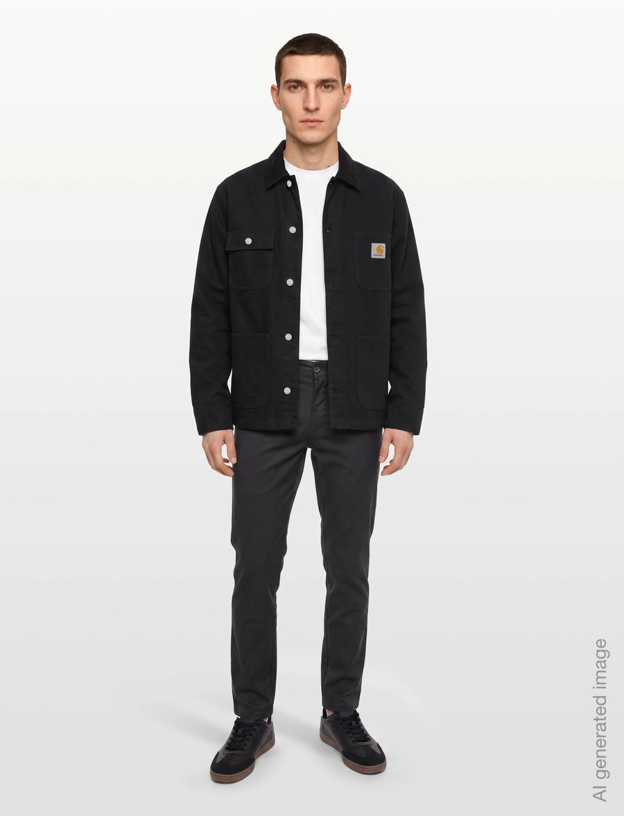 Carhartt WIP - Sid Pant Lamar - blacksmith rinsed - 0