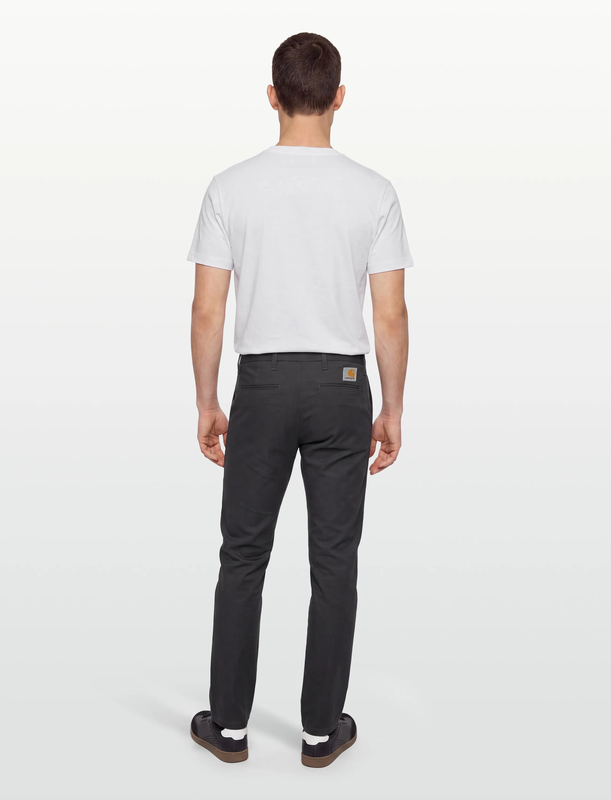 Carhartt WIP - Sid Pant Lamar - chinos - blacksmith rinsed - 4