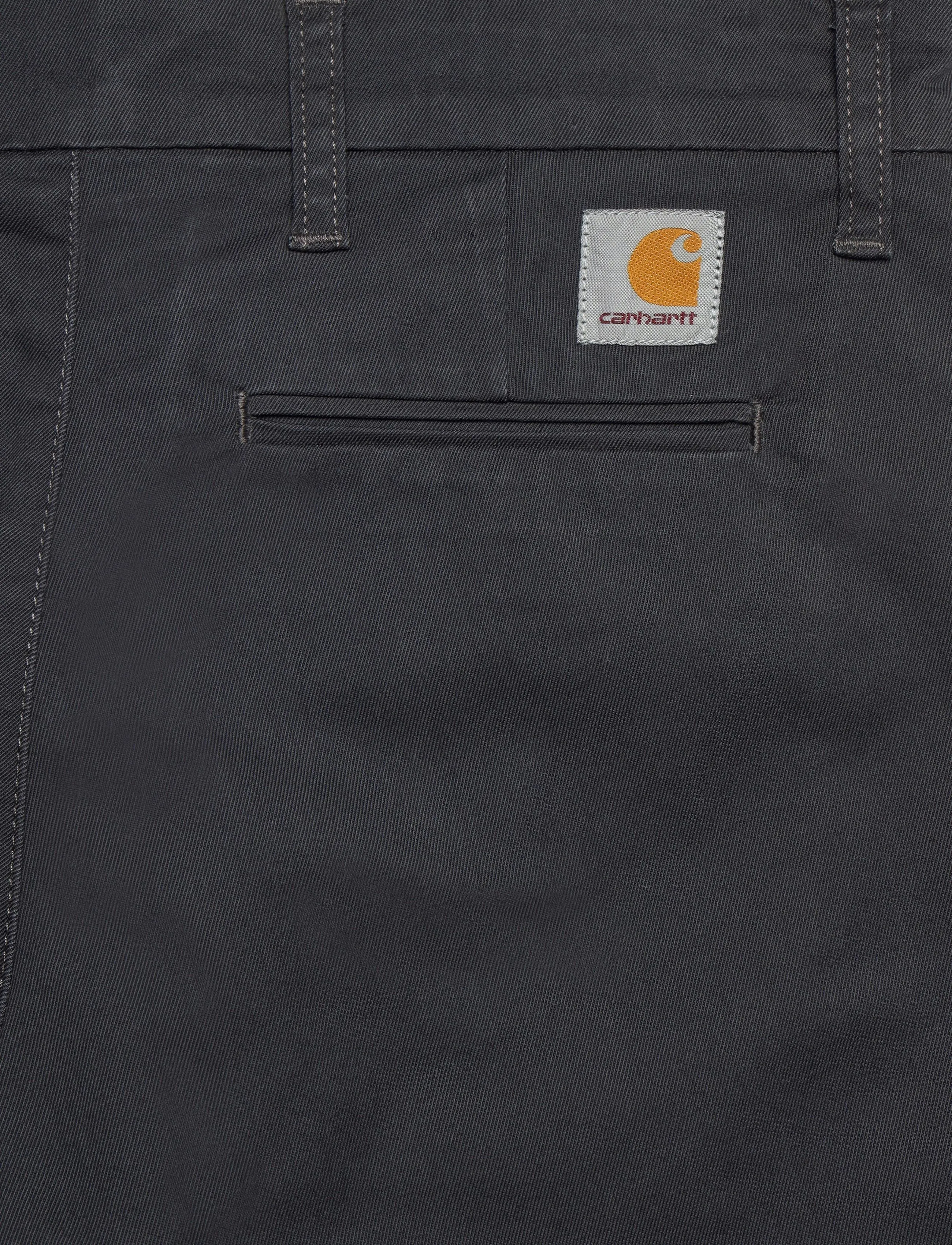 Carhartt WIP - Sid Pant Lamar - chinos - blacksmith rinsed - 4