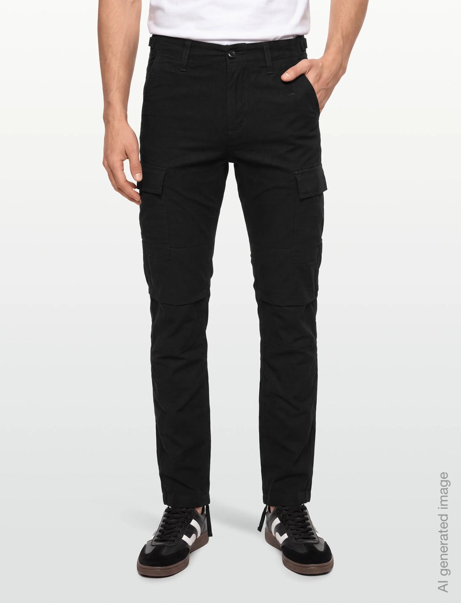 Carhartt WIP - Aviation Pant Columbia - cargobyxor - black - 3