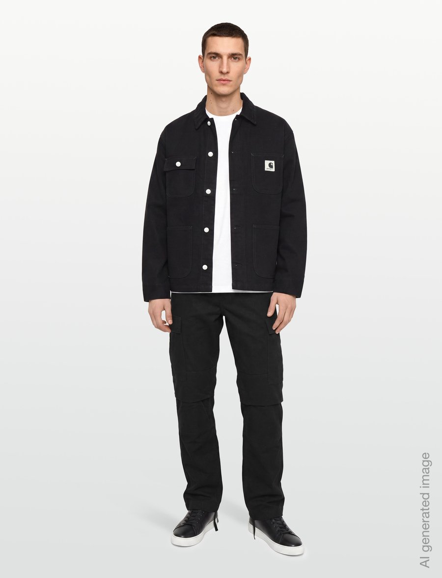 Carhartt WIP - Regular Cargo Pant Columbia - cargo-püksid - black - 0