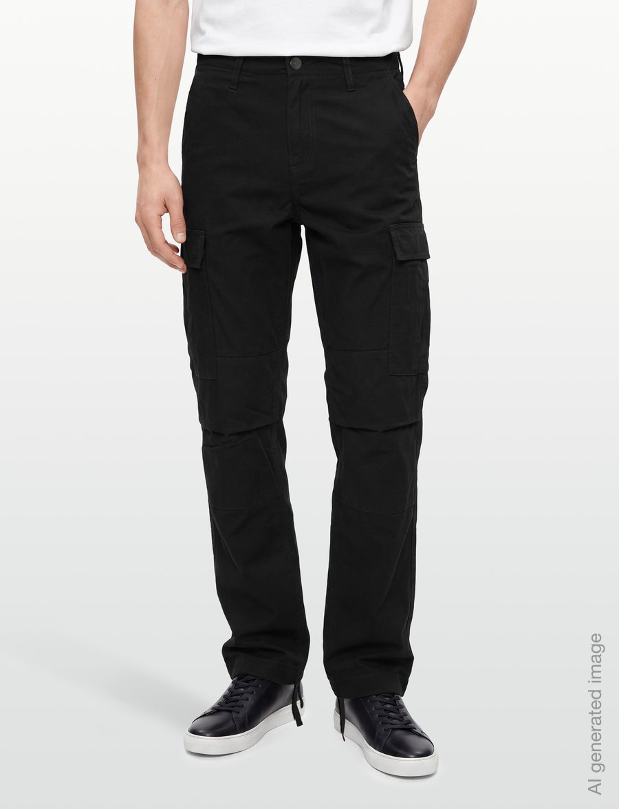 Carhartt WIP - Regular Cargo Pant Columbia - cargo-püksid - black - 3