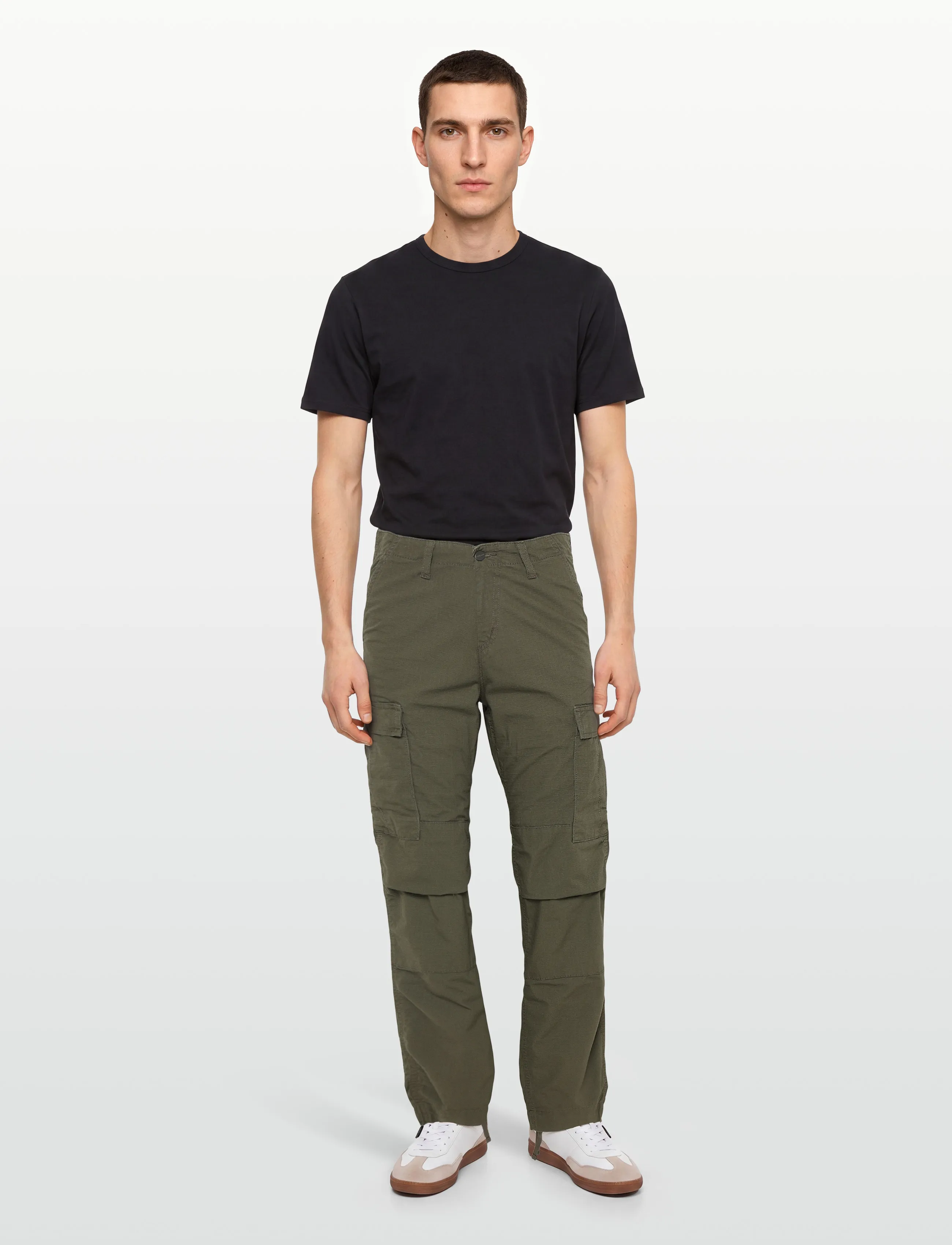 Carhartt WIP - Regular Cargo Pant Columbia - cargobukser - cypress - 0