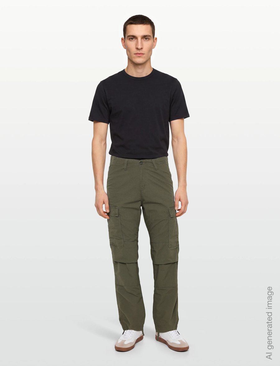 Carhartt WIP - Regular Cargo Pant Columbia - cargobyxor - cypress - 0