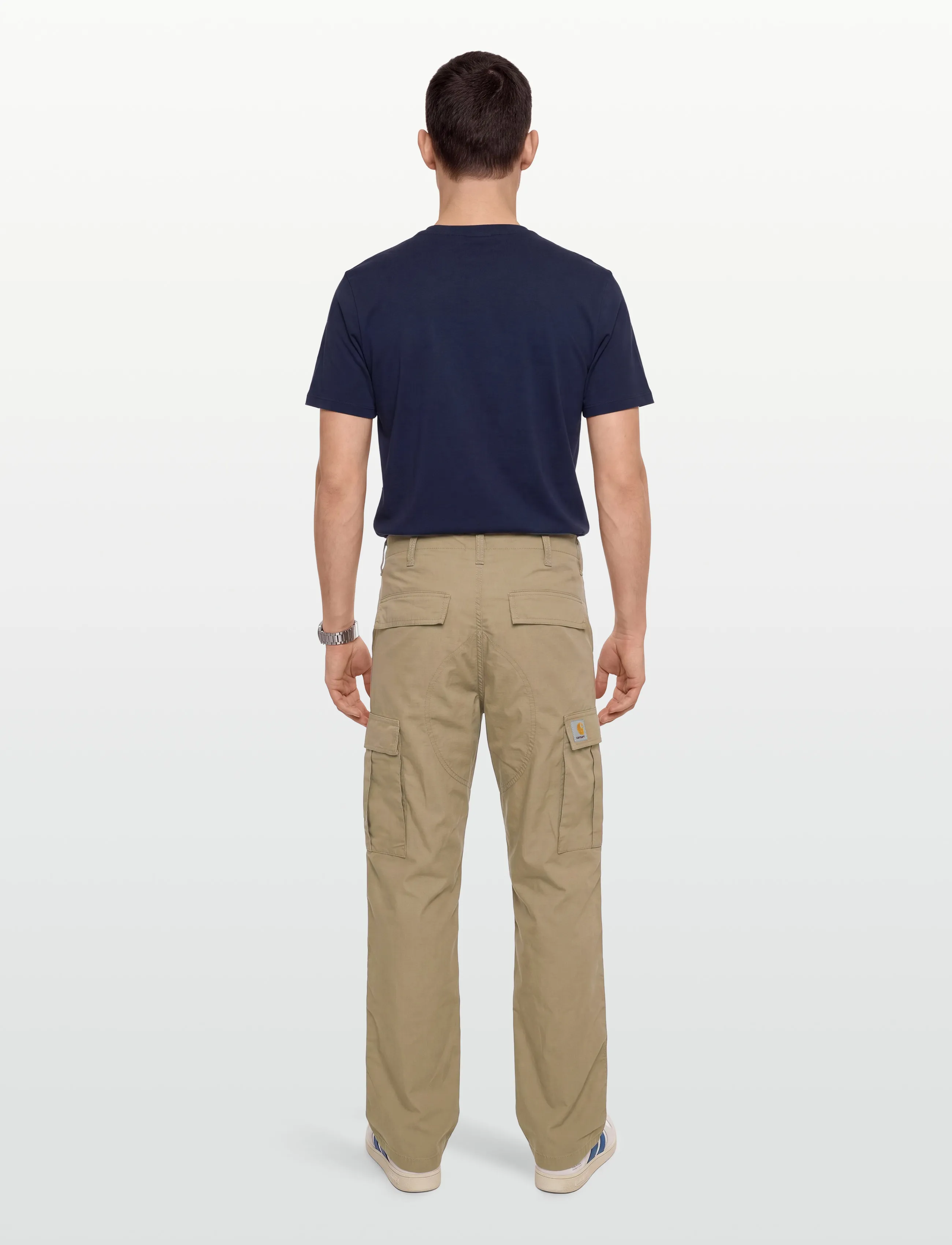Carhartt WIP - Regular Cargo Pant Columbia - cargobukser - leather rinsed - 4