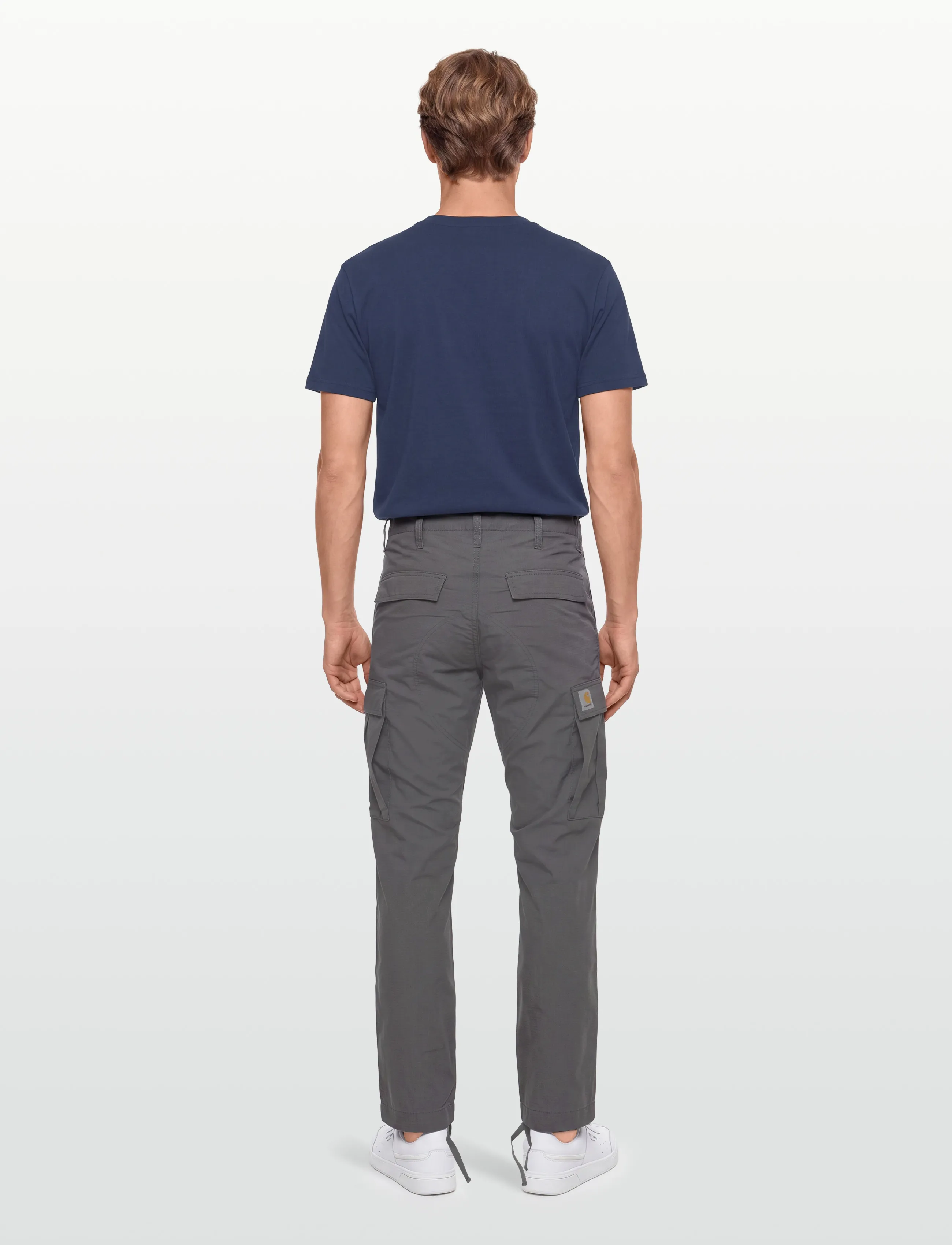 Carhartt WIP - Regular Cargo Pant Columbia - cargobukser - rhino rinsed - 4