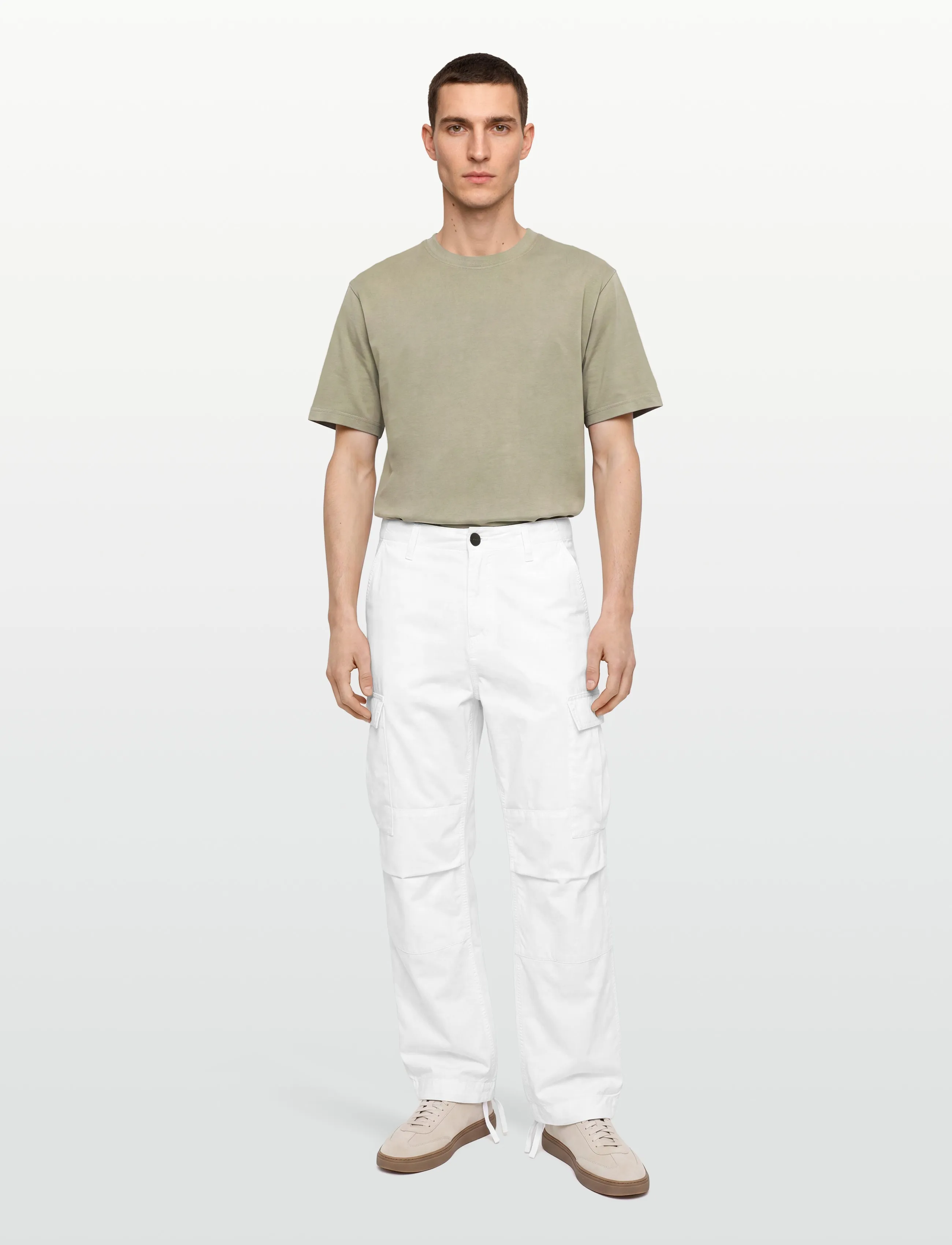 Carhartt WIP - Regular Cargo Pant Columbia - kargopüksid - white rinsed - 0