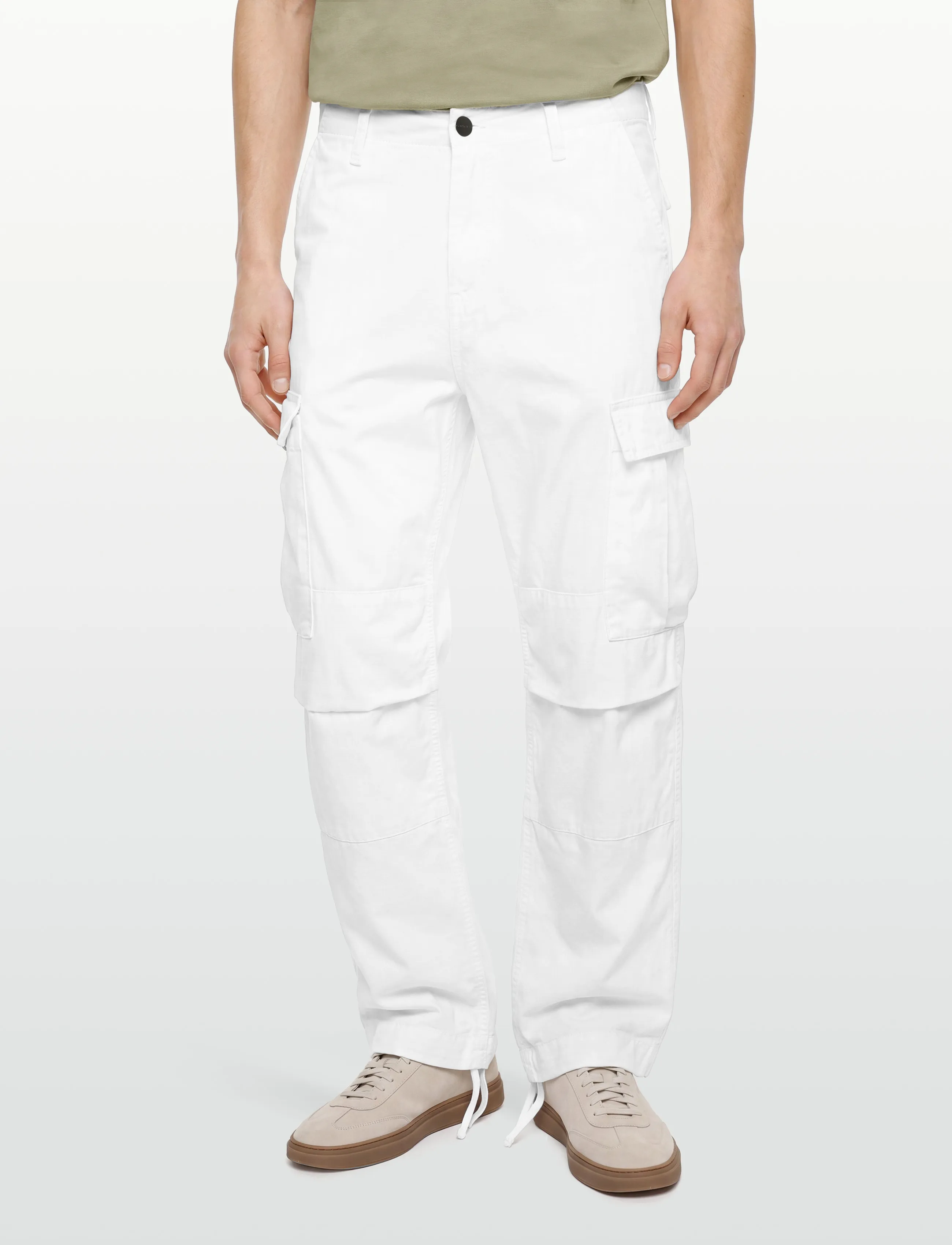 Carhartt WIP - Regular Cargo Pant Columbia - kargopüksid - white rinsed - 3