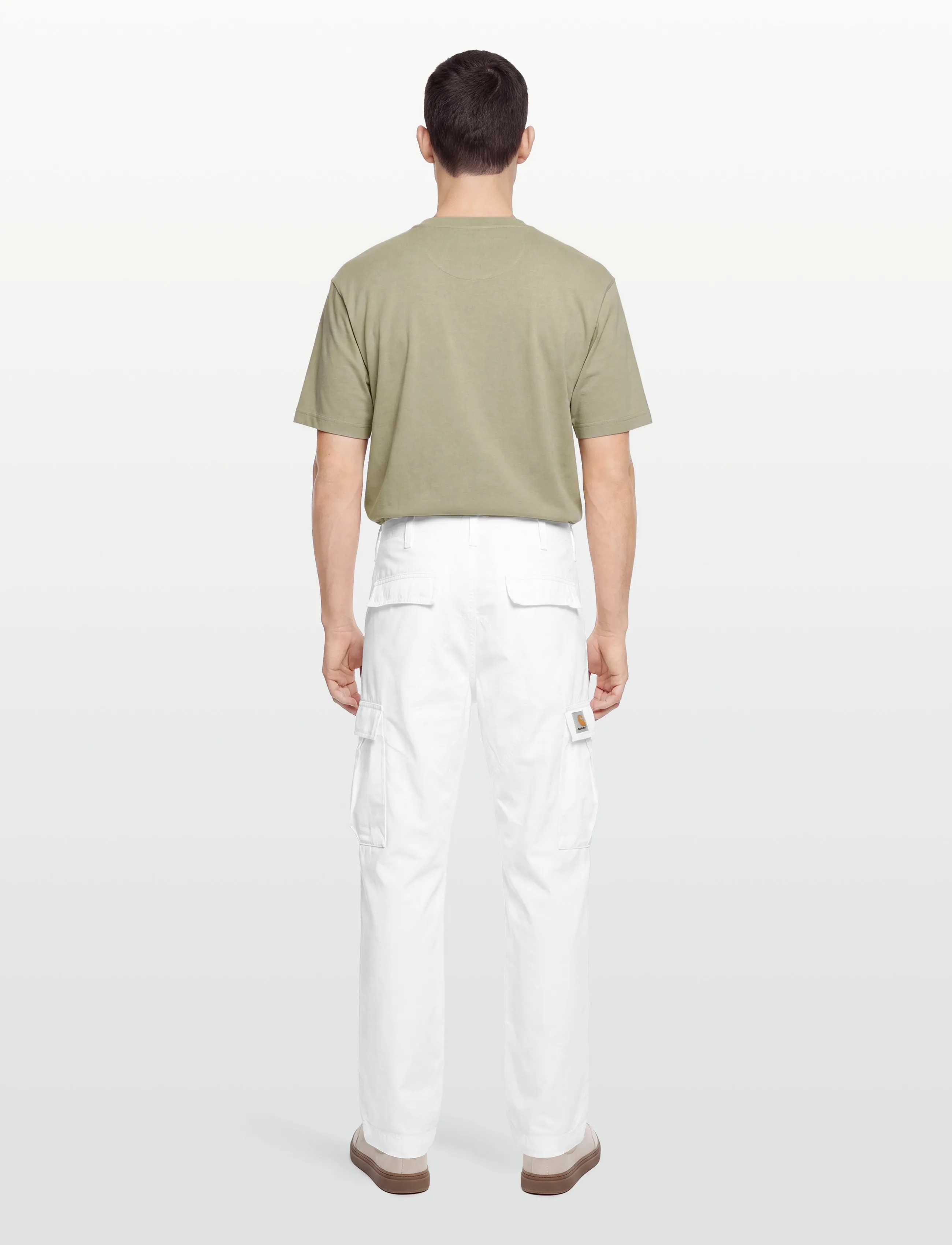 Carhartt WIP - Regular Cargo Pant Columbia - kargopüksid - white rinsed - 4