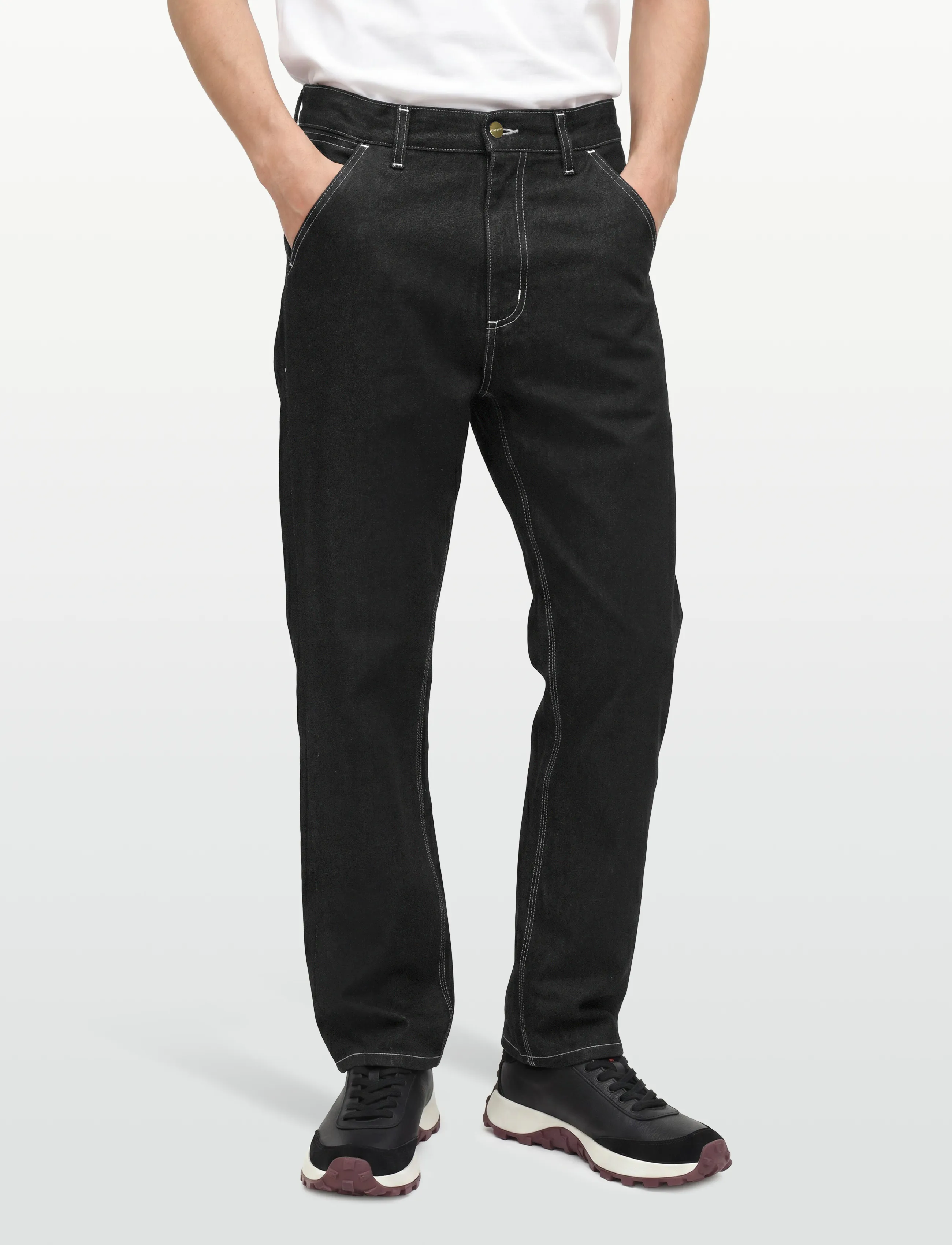Carhartt WIP - Simple Pant Norco - püksid & teksad - black one wash - 3