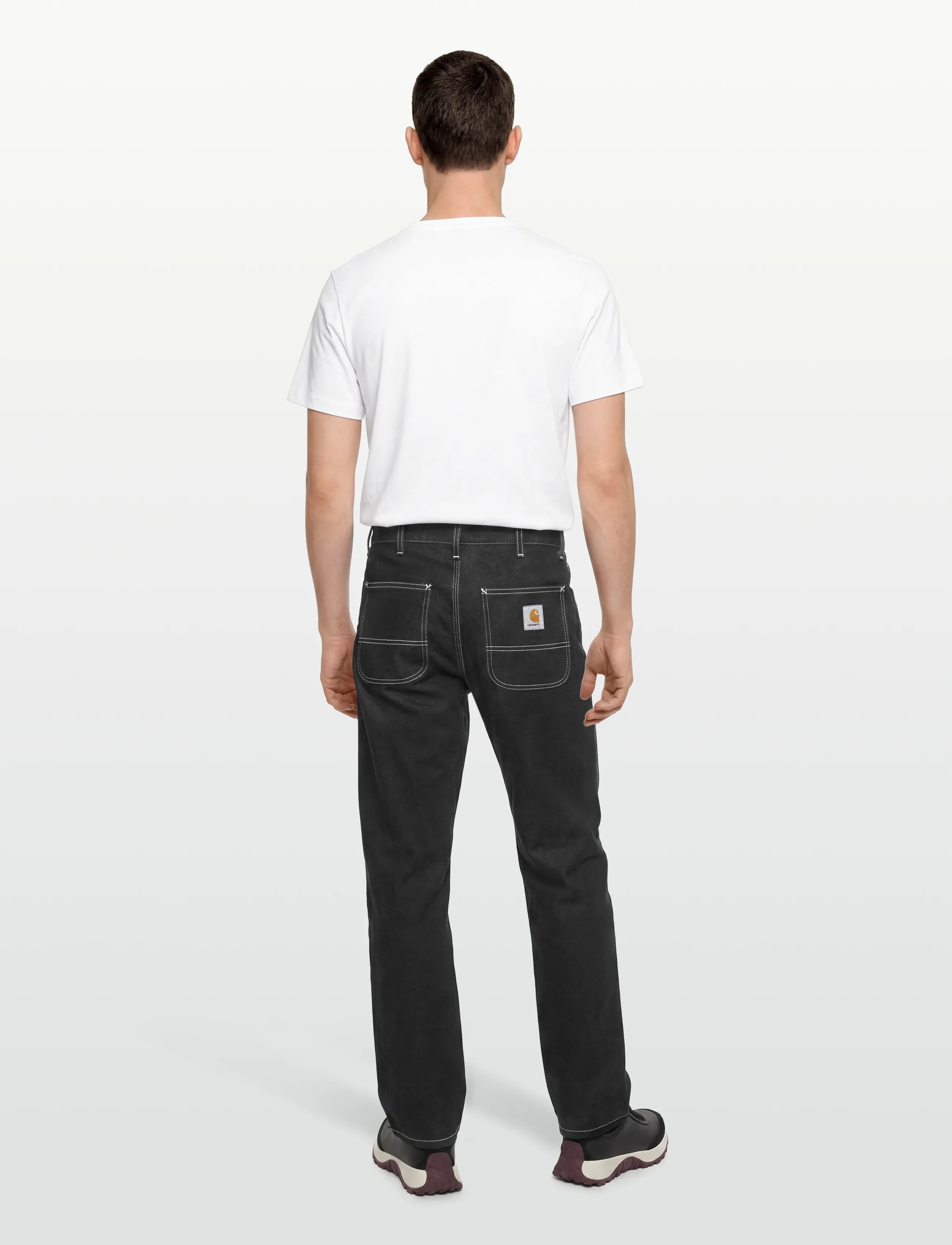 Carhartt WIP - Simple Pant Norco - püksid & teksad - black one wash - 4