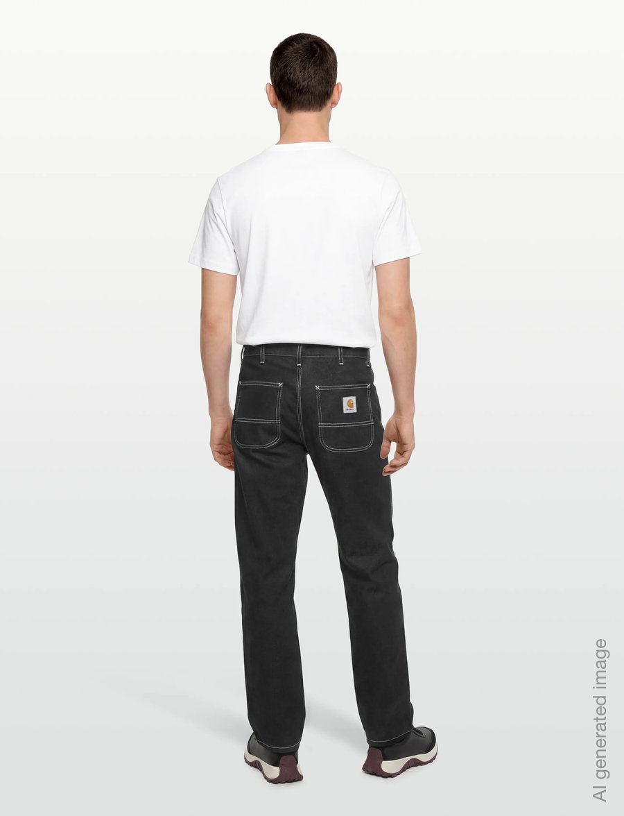Carhartt WIP - Simple Pant Norco - regular jeans - black one wash - 4