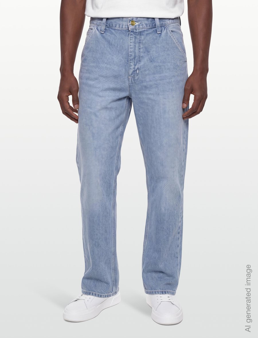 Carhartt WIP - Simple Pant Norco - regular jeans - blue light true wash - 3