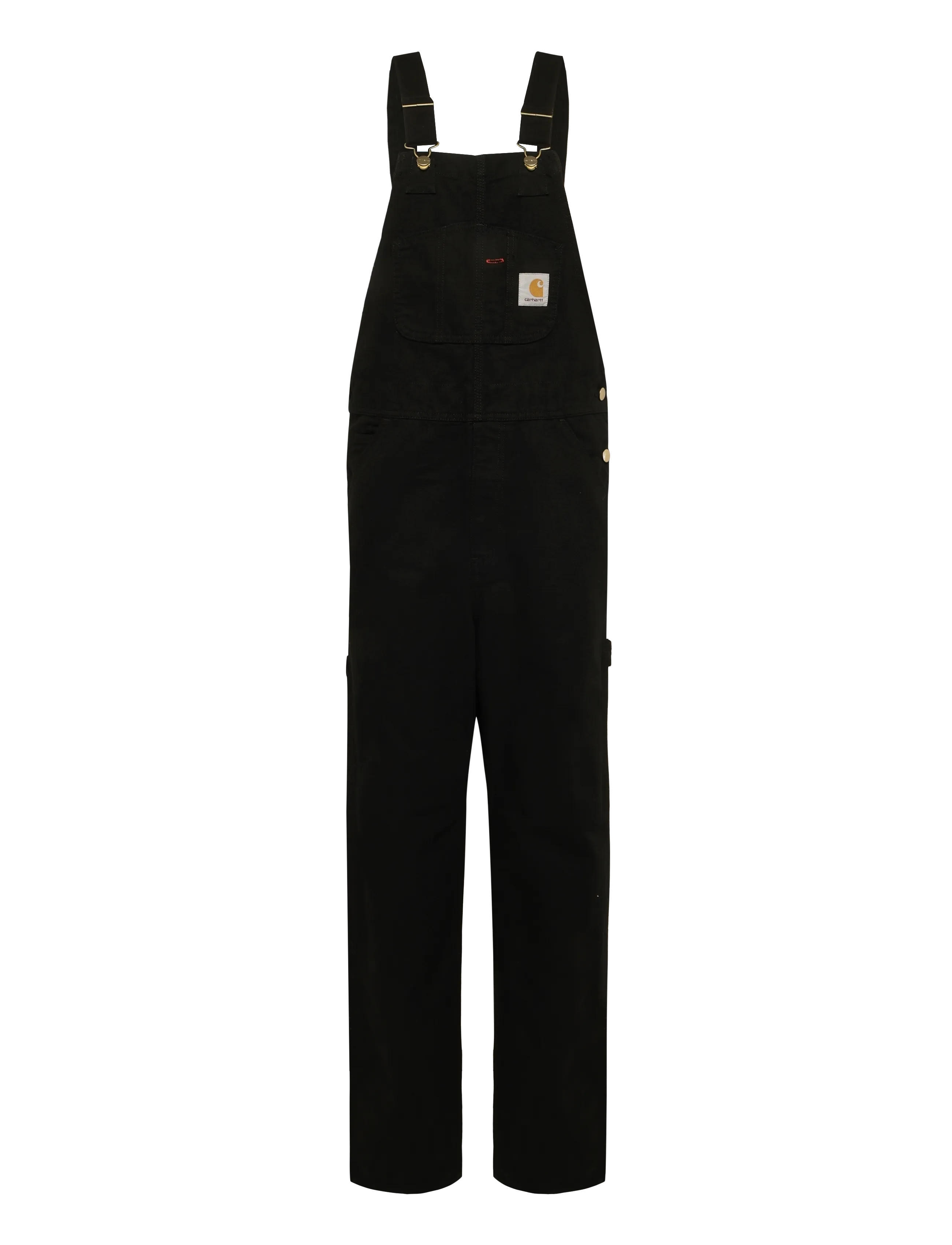 Carhartt WIP Bib Overall Dearborn - Neue Artikel - BLACK RINSED / black