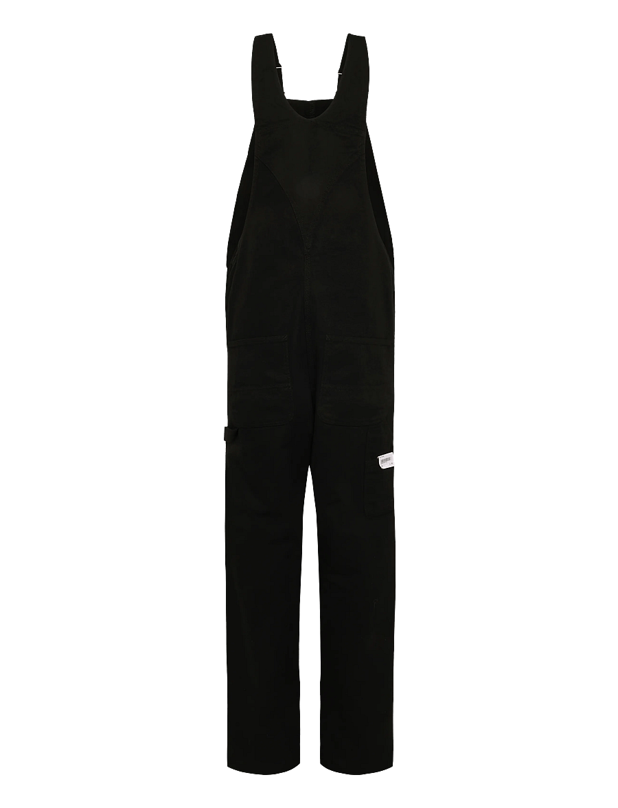 Carhartt WIP - Bib Overall Dearborn - loose jeans - black rinsed - 2