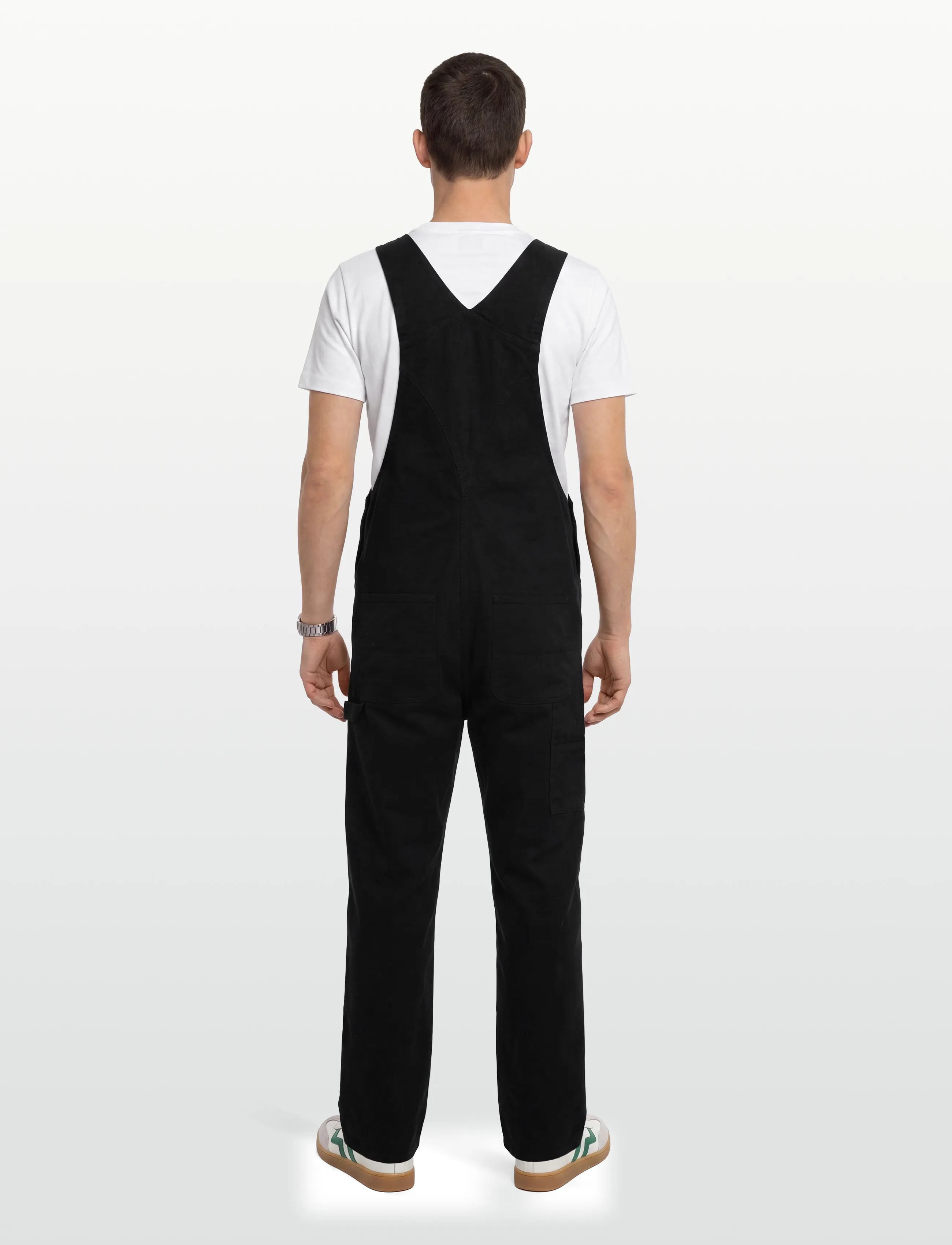 Carhartt WIP - Bib Overall Dearborn - hosen & jeans - black rinsed - 4