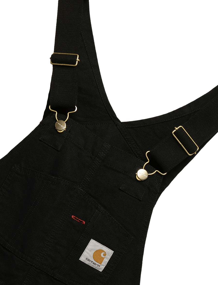 Carhartt WIP - Bib Overall Dearborn - loose jeans - black rinsed - 5