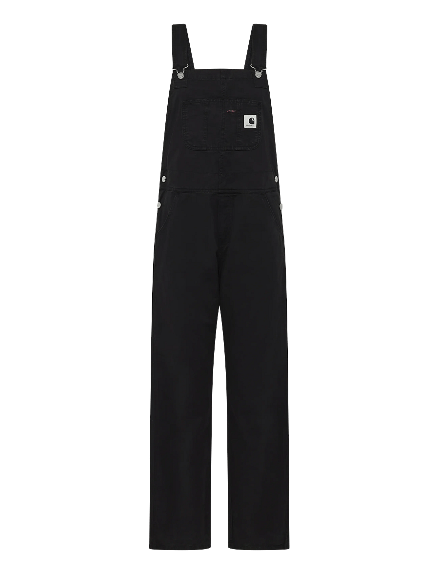 Carhartt WIP - W' Bib Overall Straight Newcomb - jumpsuits - black - 1