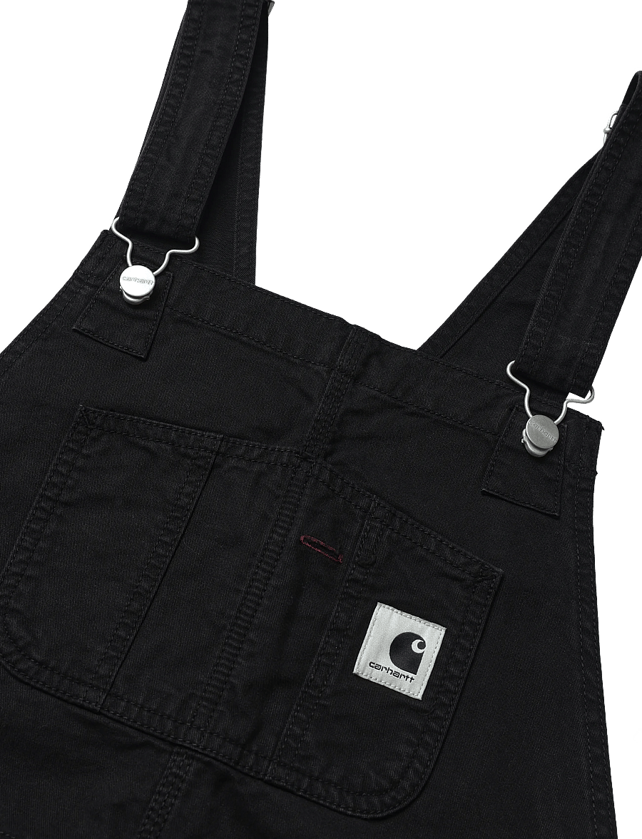 Carhartt WIP - W' Bib Overall Straight Newcomb - jumpsuits - black - 5