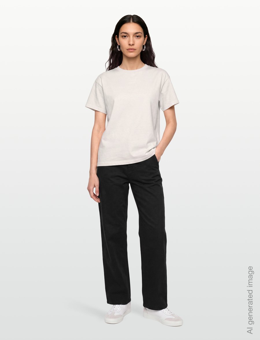 Carhartt WIP - W' Pierce Pant Straight Newcomb - raka jeans - black - 0