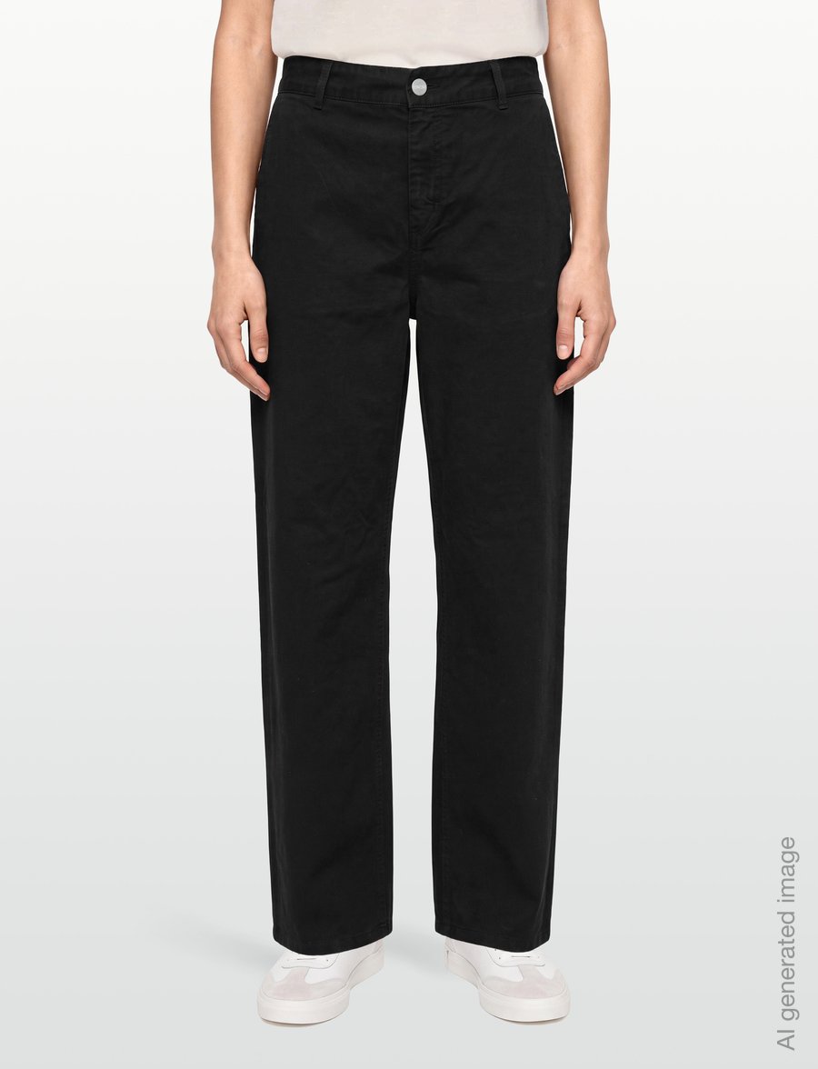 Carhartt WIP - W' Pierce Pant Straight Newcomb - raka jeans - black - 3