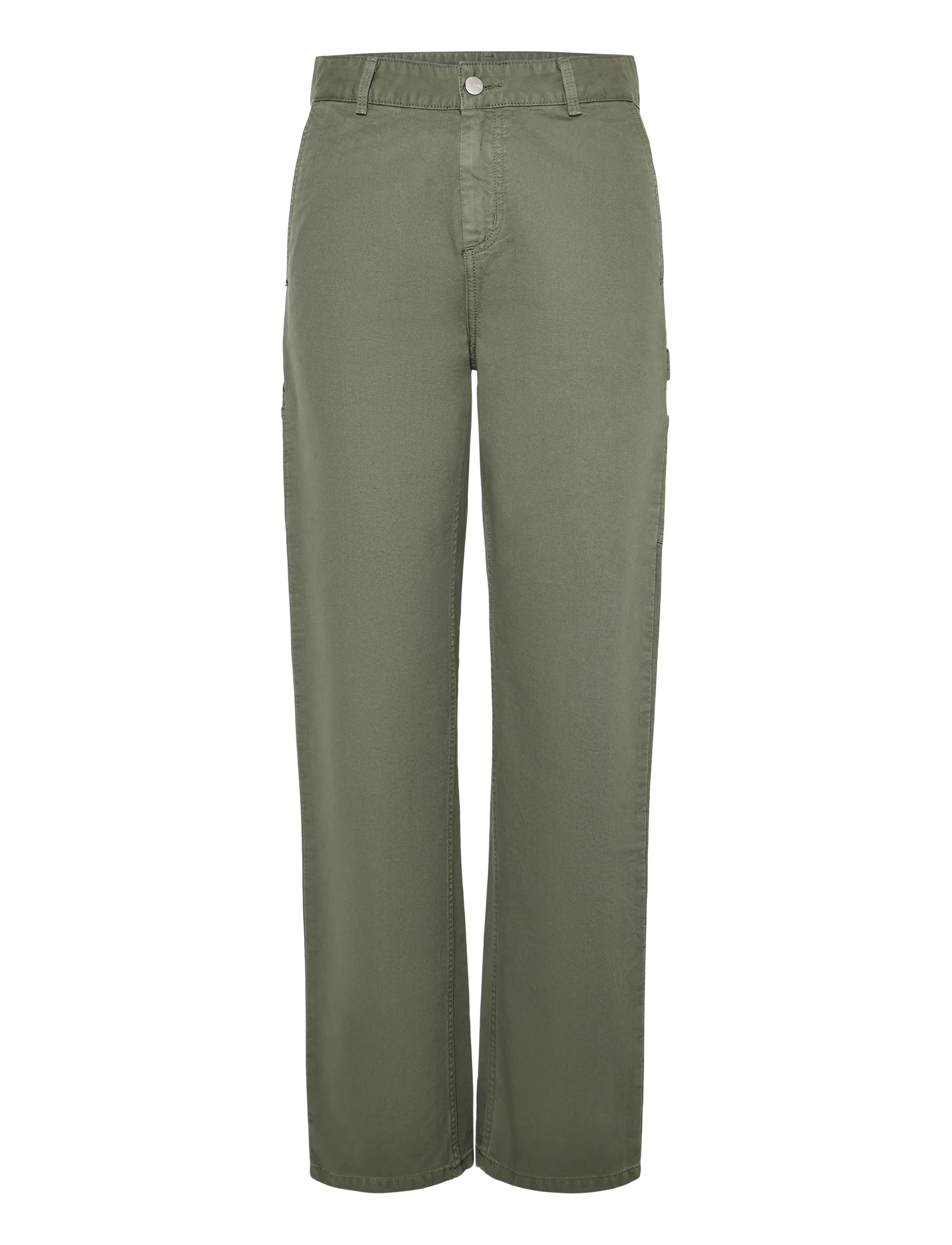 Carhartt WIP W' Pierce Pant Straight Newcomb - Carhartt WIP - PARK GARMENT DYED / khaki/green