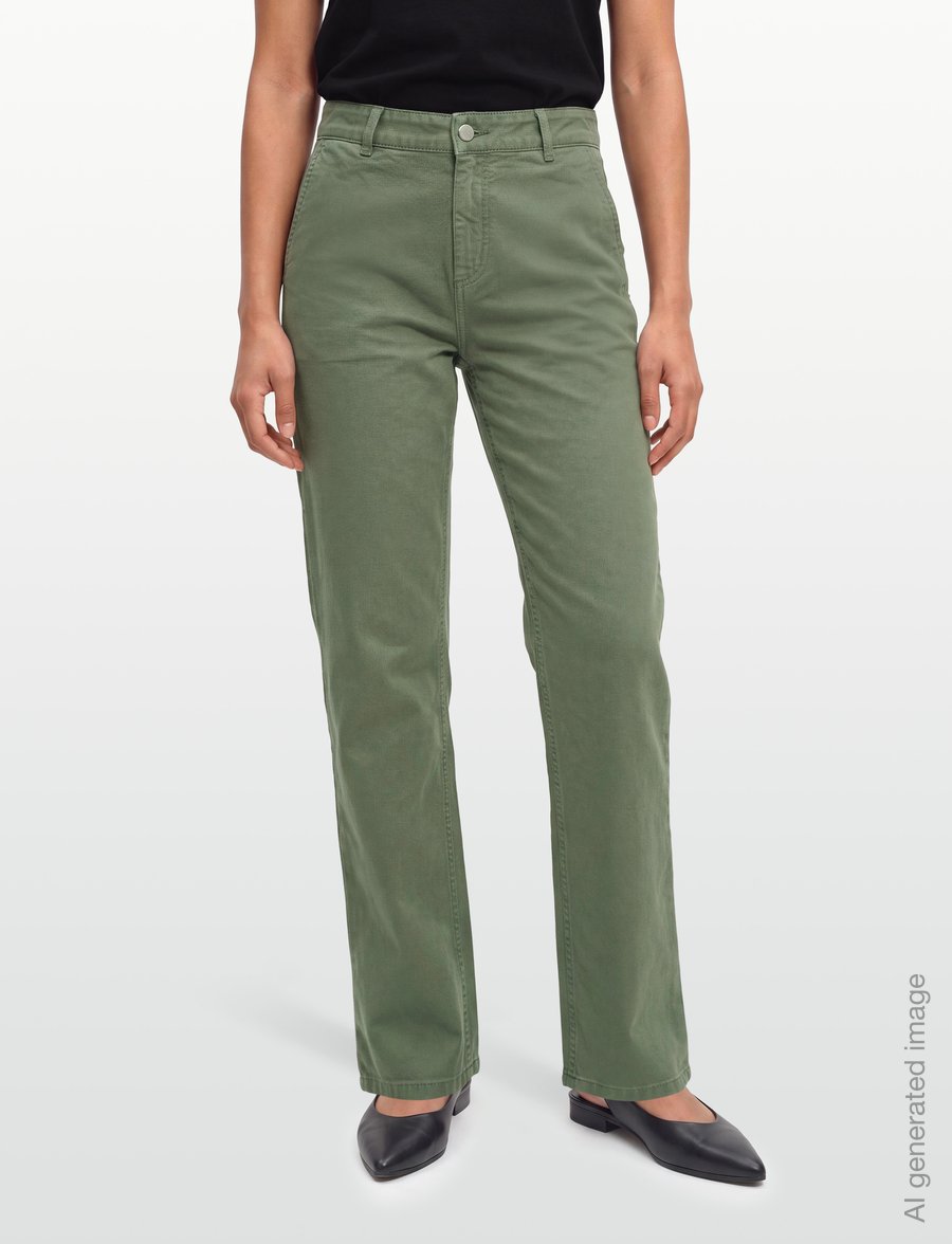 Carhartt WIP - W' Pierce Pant Straight Newcomb - gerade jeans - park garment dyed - 3