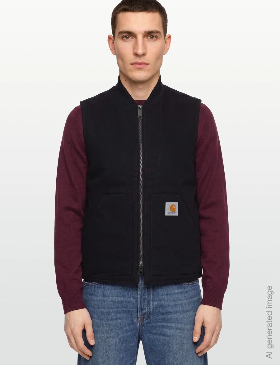 Carhartt WIP - Classic Vest - västar - black rigid - 3
