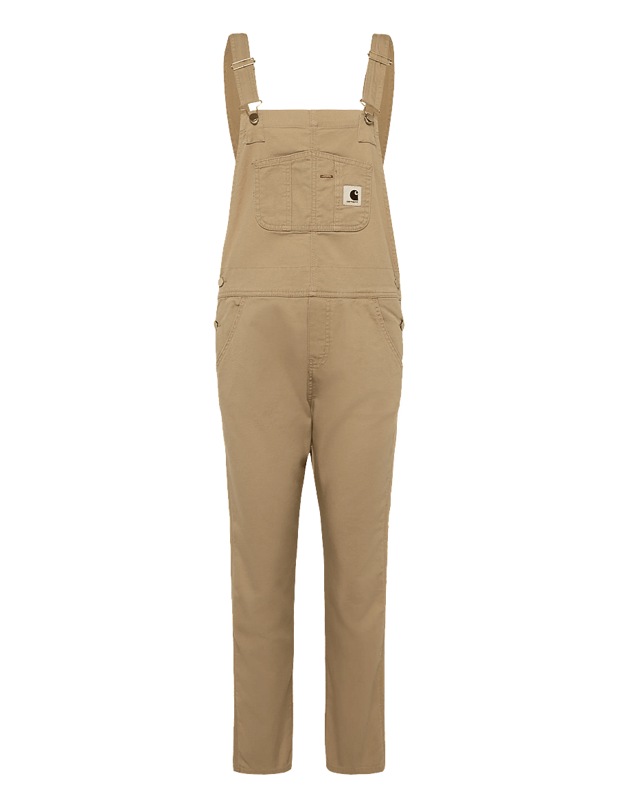 Carhartt WIP - W' Bib Overall Hudson - jumpsuits - dusty h brown - 0