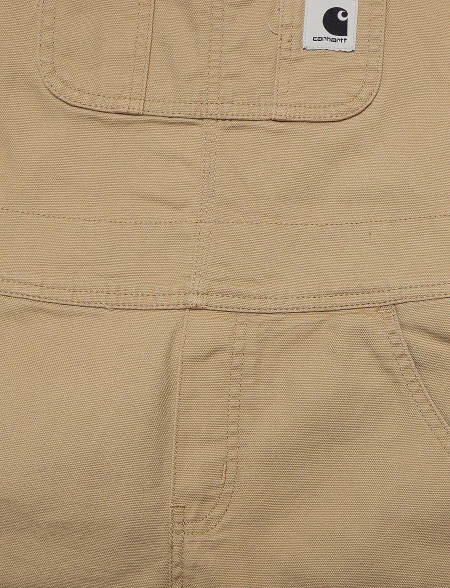Carhartt WIP - W' Bib Overall Hudson - jumpsuits - dusty h brown - 3
