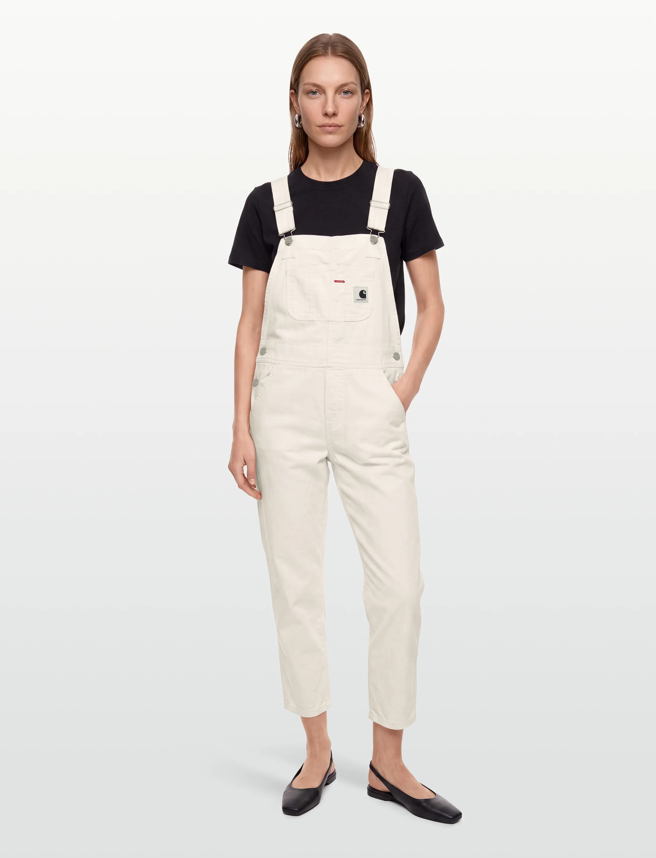 Carhartt WIP - W' Bib Overall Hudson - pükskostüümid - wax rinsed - 0