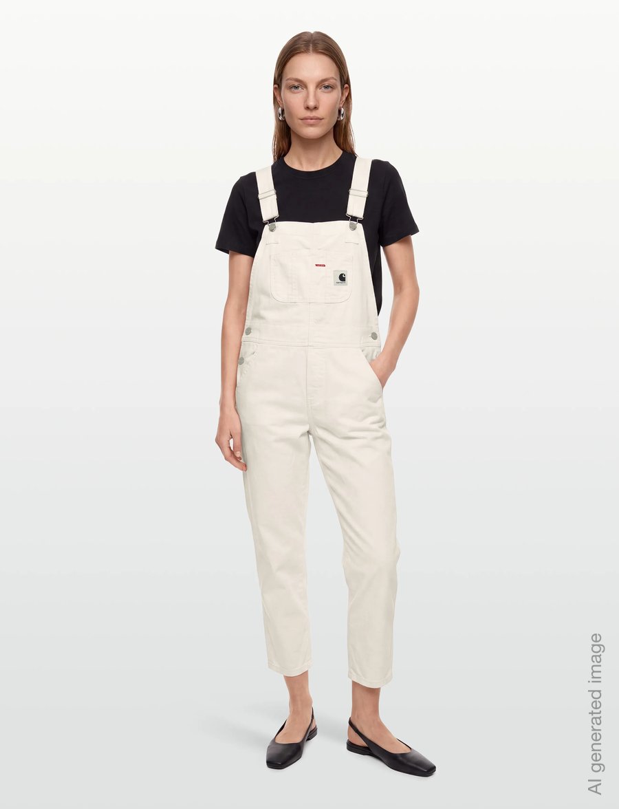 Carhartt WIP - W' Bib Overall Hudson - jumpsuits - wax rinsed - 0