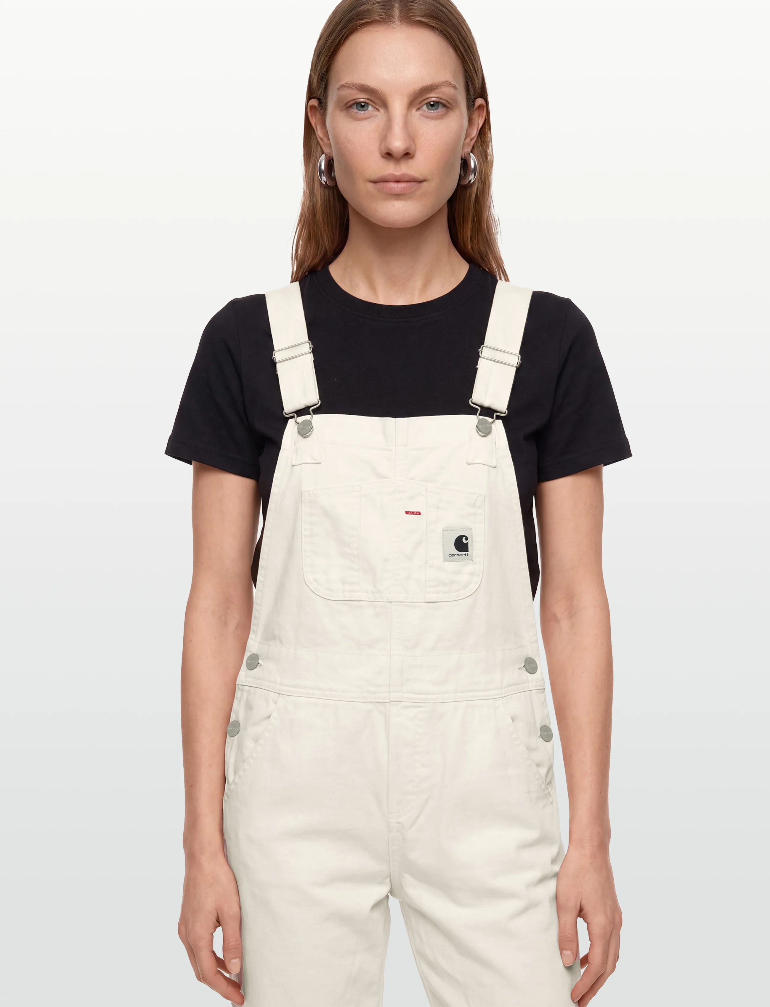 Carhartt WIP - W' Bib Overall Hudson - pükskostüümid - wax rinsed - 3