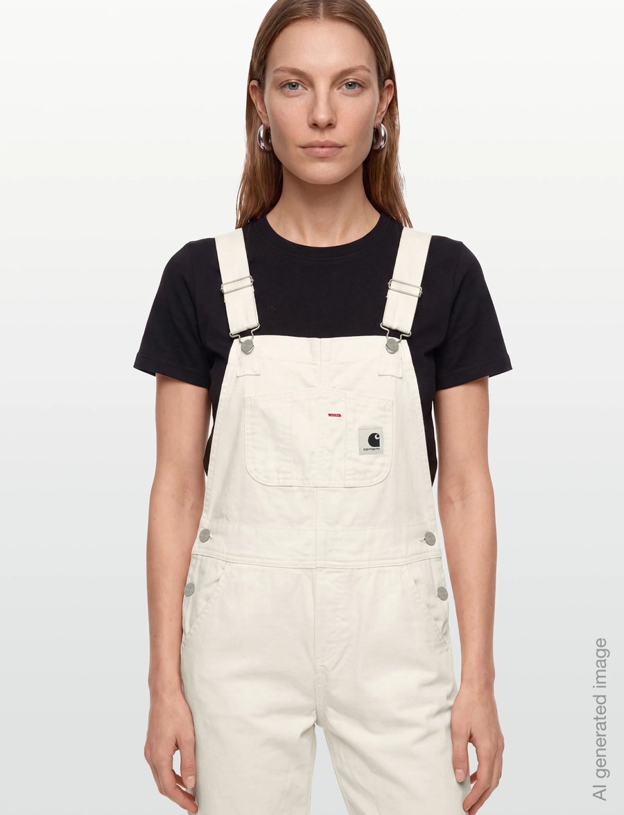 Carhartt WIP - W' Bib Overall Hudson - jumpsuits - wax rinsed - 3