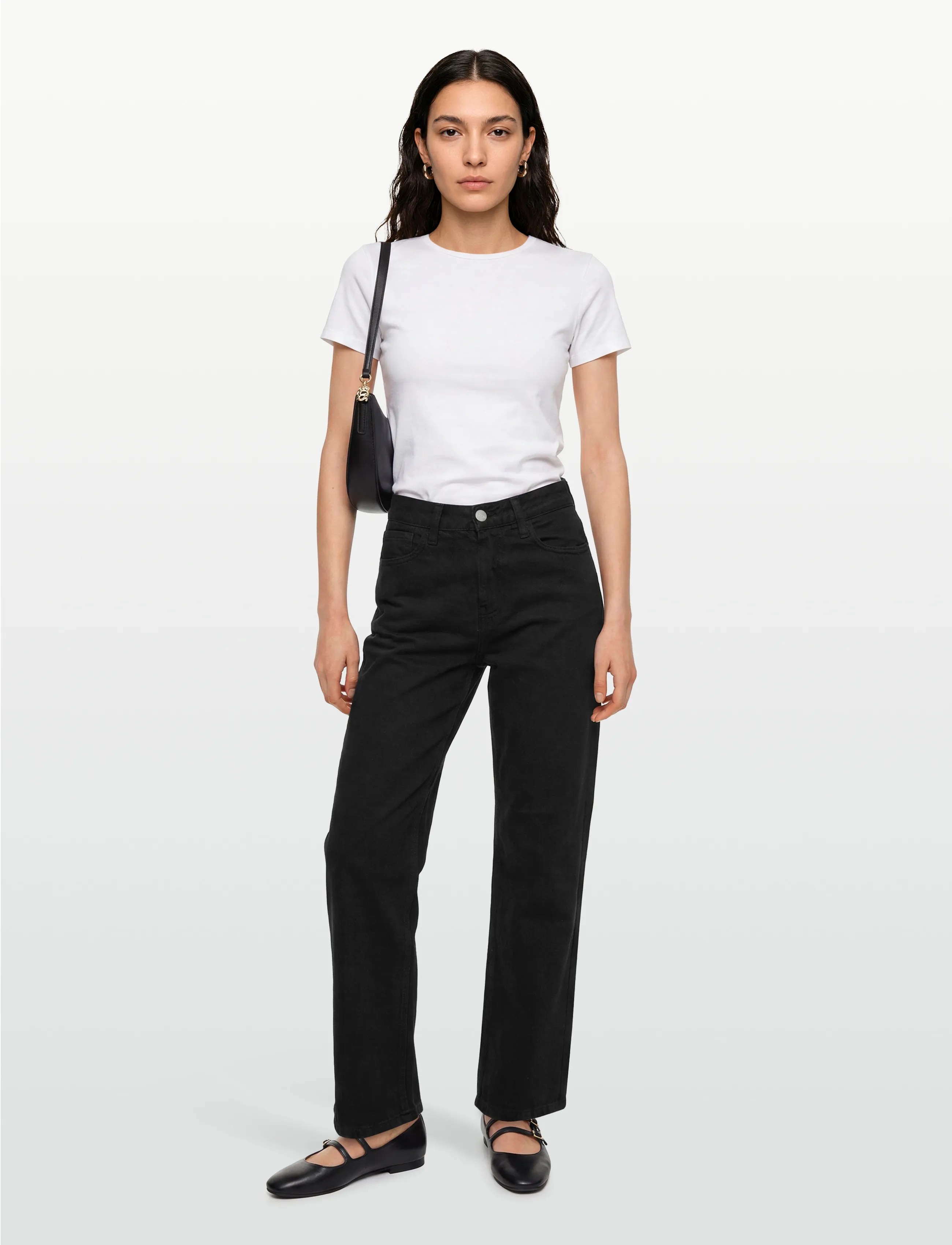 Carhartt WIP - W' Pierce Pant Hudson - straight jeans - black - 0