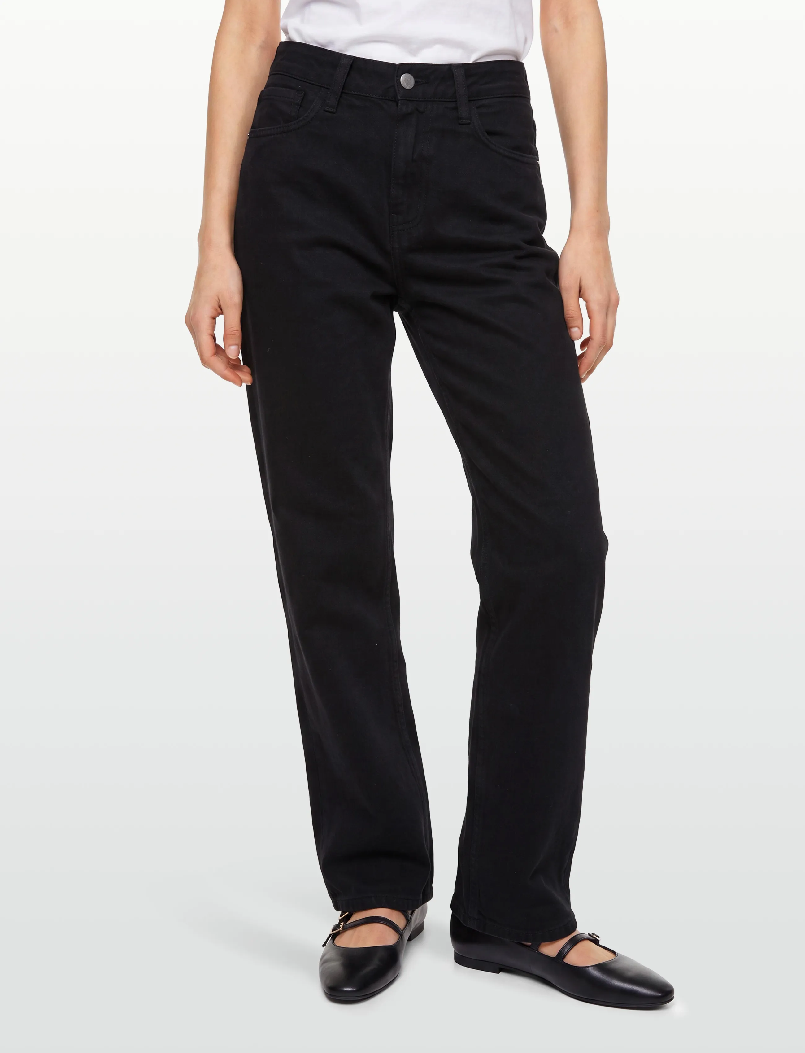 Carhartt WIP - W' Pierce Pant Hudson - straight jeans - black - 3