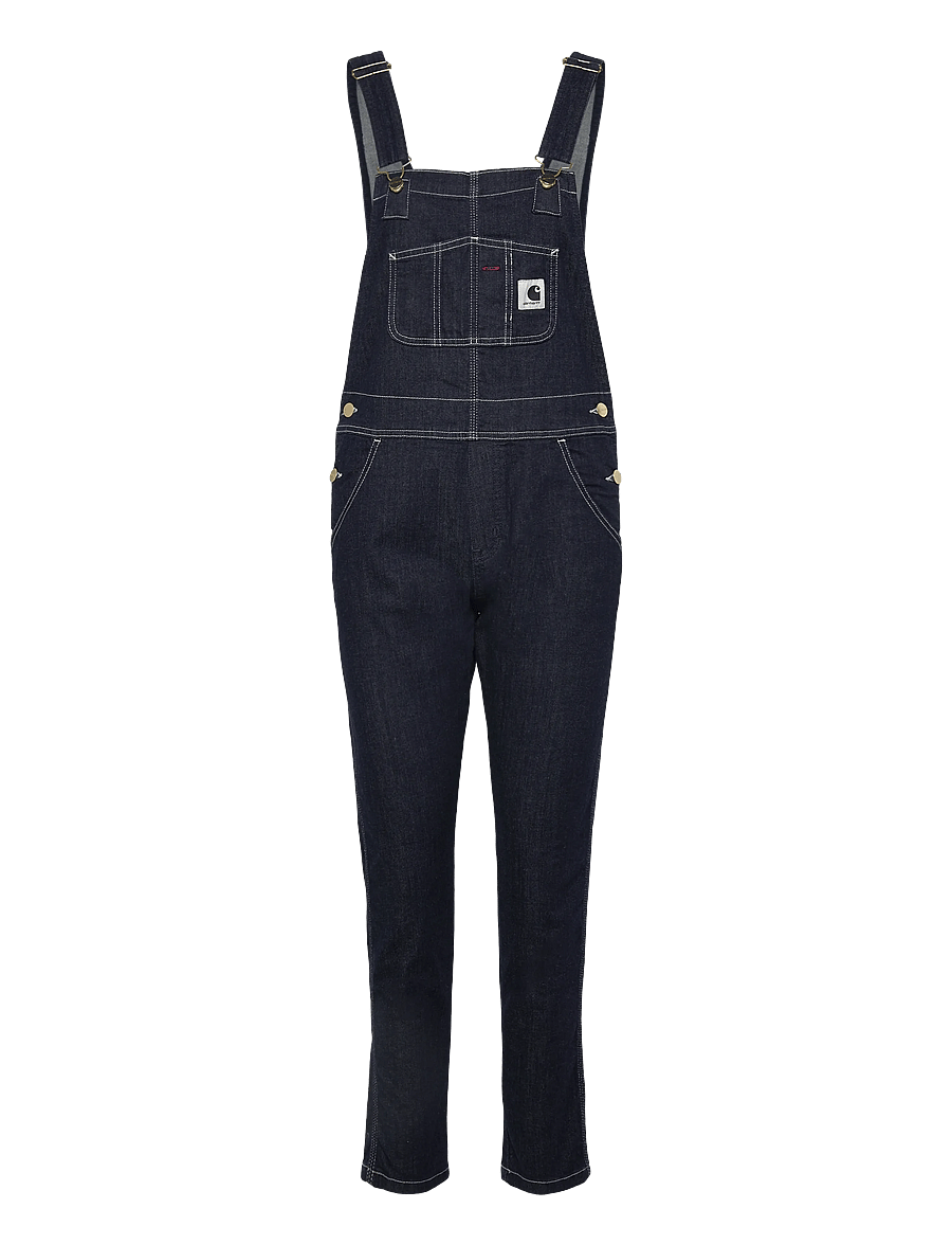 Carhartt WIP - W' Bib Overall Gallatin - gerade jeans - blue rinsed - 0