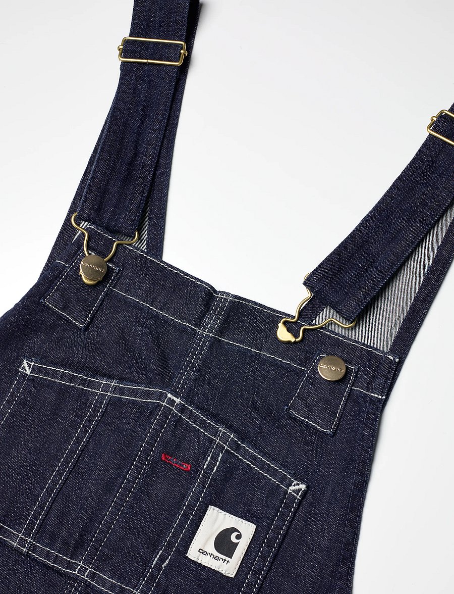 Carhartt WIP - W' Bib Overall Gallatin - gerade jeans - blue rinsed - 2