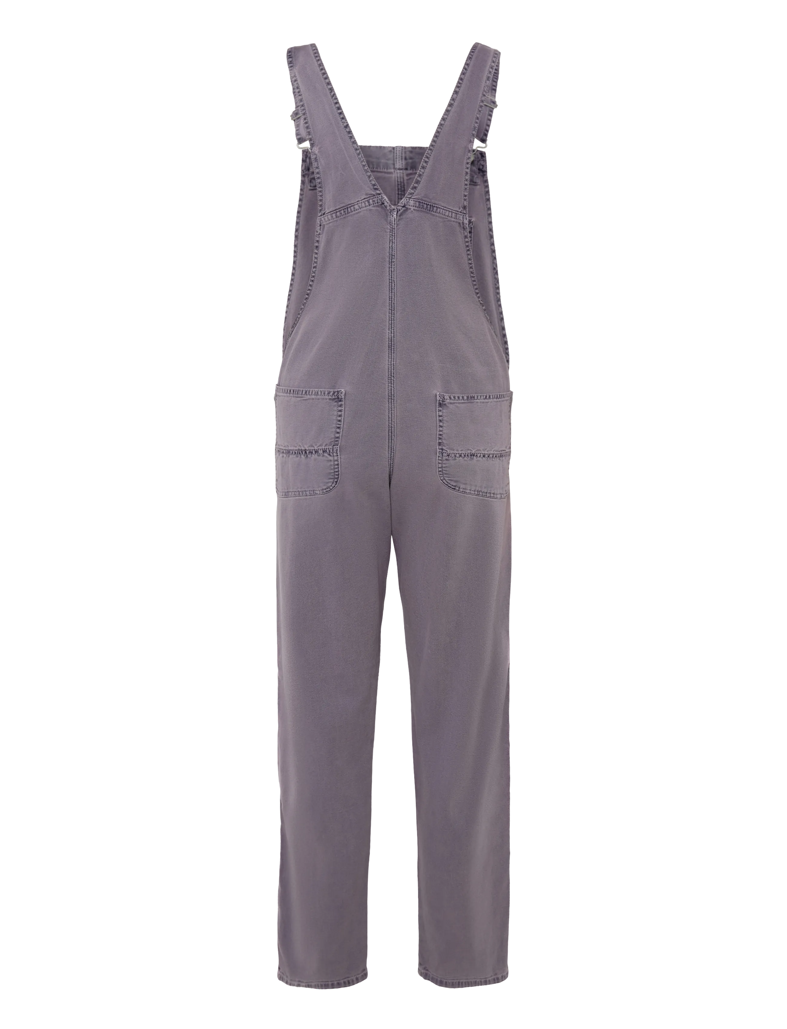 Carhartt WIP - W' Bib Overall Straight Hudson - jumpsuits - razzmic faded - 2
