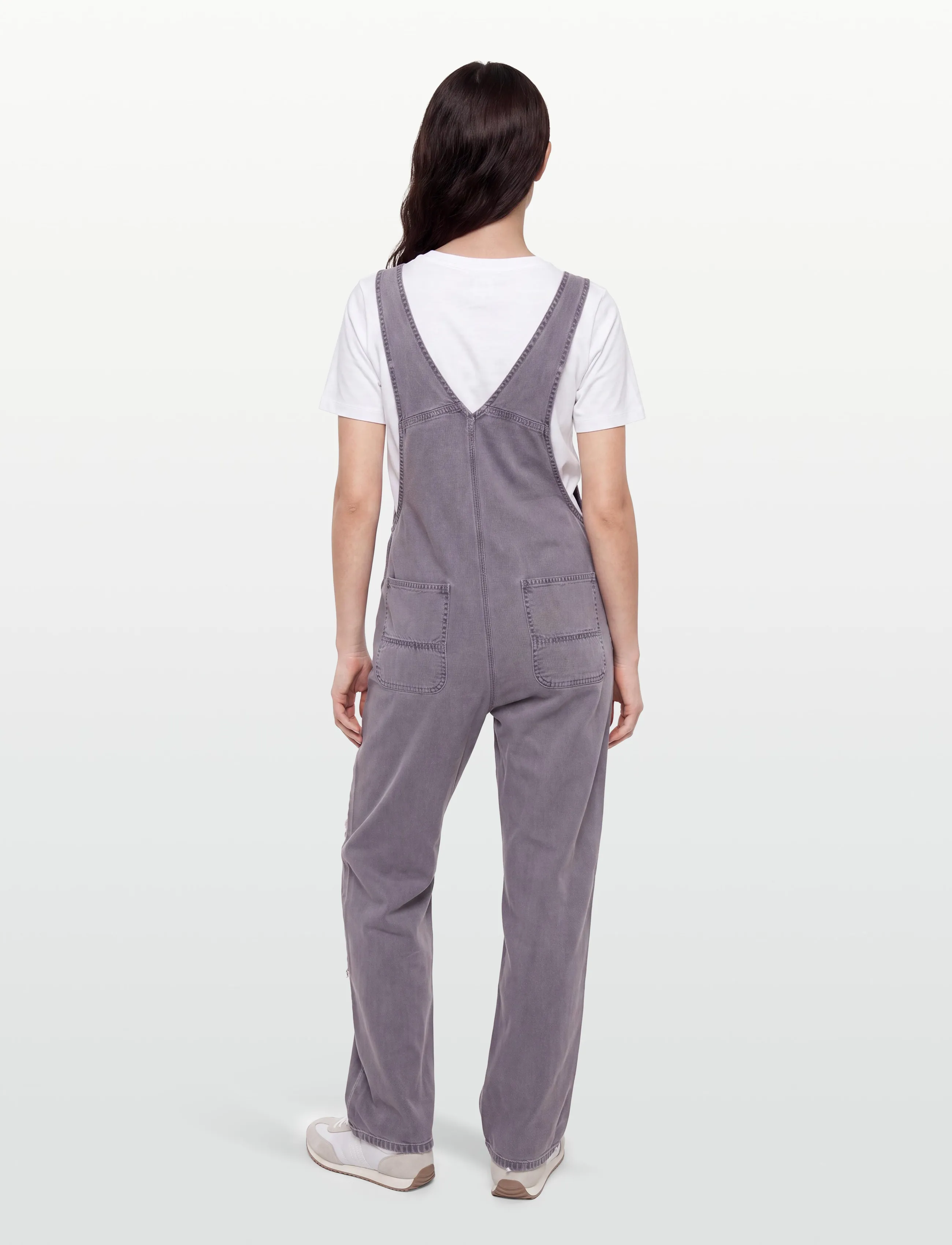 Carhartt WIP - W' Bib Overall Straight Hudson - jumpsuits - razzmic faded - 4
