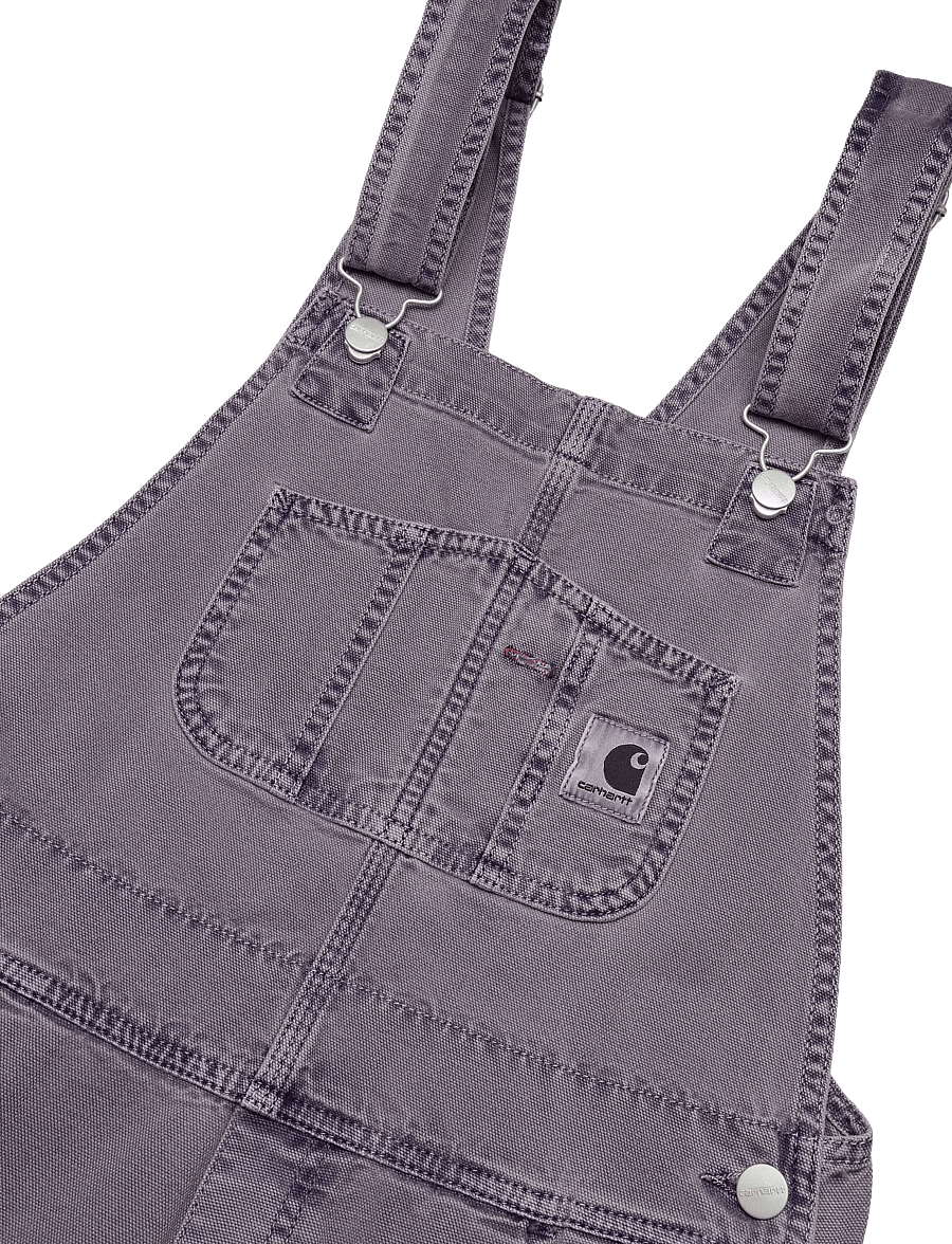 Carhartt WIP - W' Bib Overall Straight Hudson - jumpsuits - razzmic faded - 5