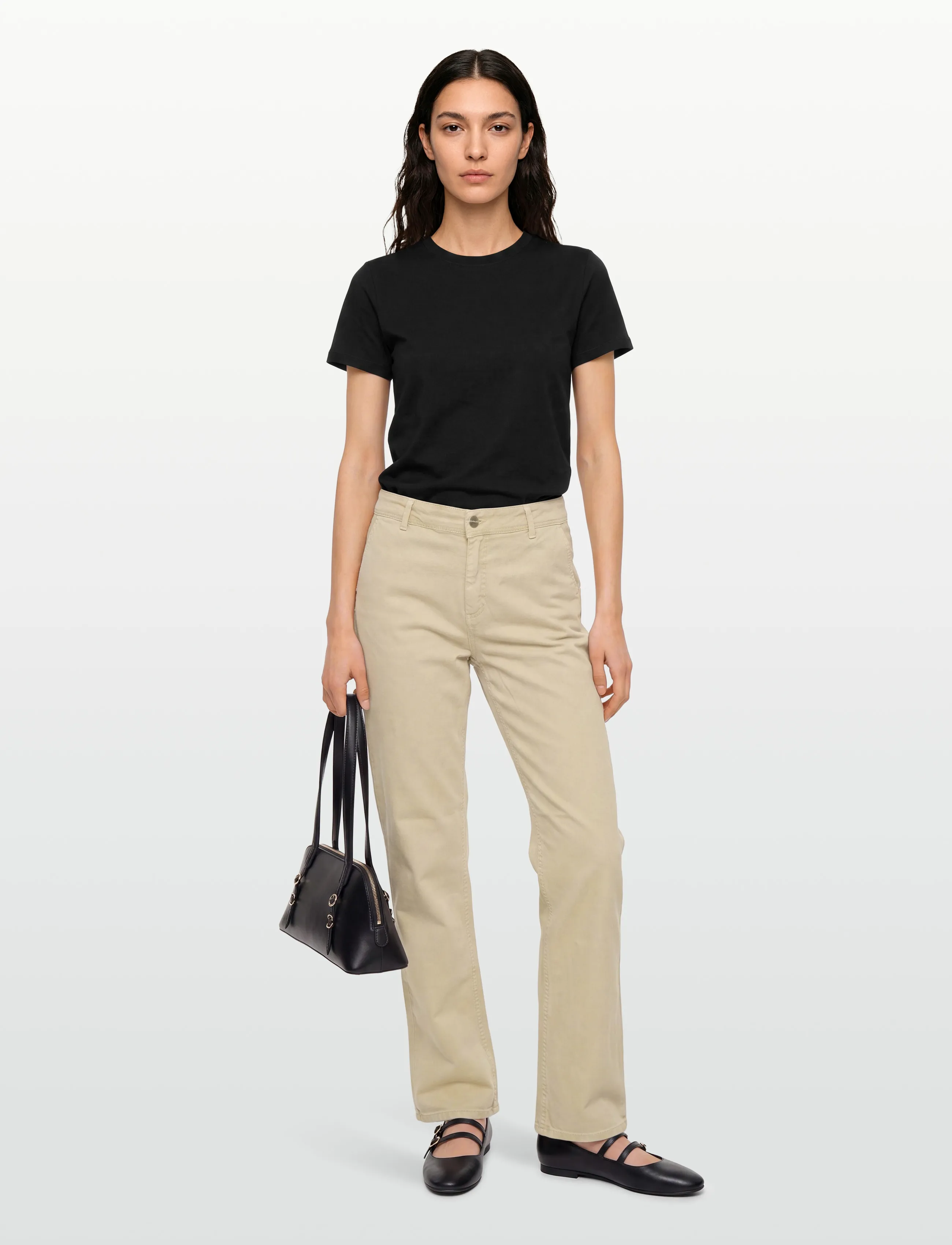 Carhartt WIP - W' Pierce Pant Straight Hudson - sirge säärega teksad - dusty h brown faded - 0
