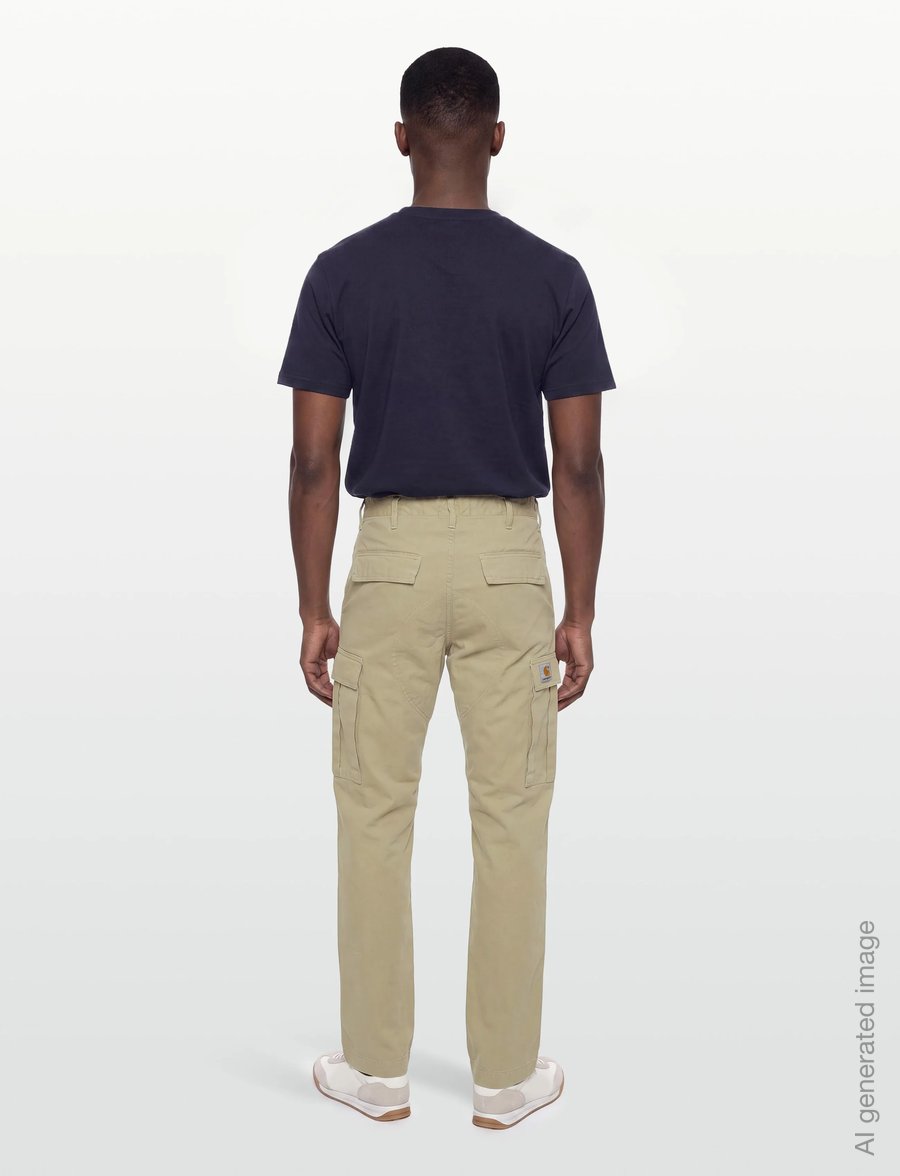 Carhartt WIP - Regular Cargo Pant Moraga - cargobyxor - ammonite - 4