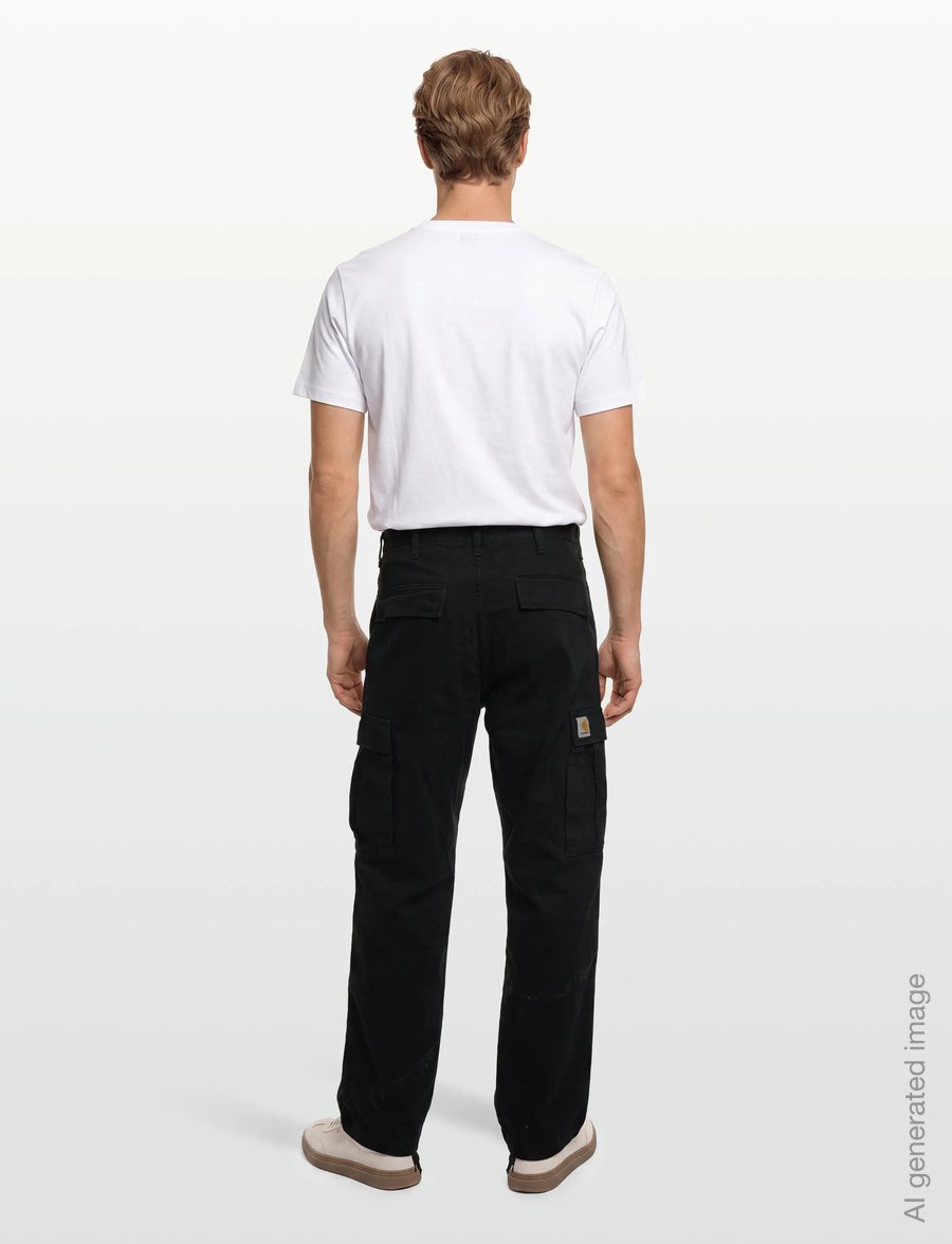 Carhartt WIP - Regular Cargo Pant Moraga - cargo-püksid - black - 4