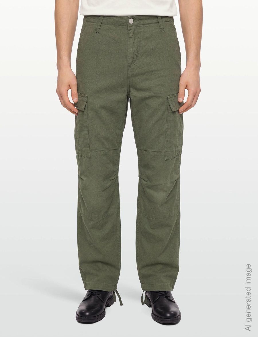 Carhartt WIP - Regular Cargo Pant Moraga - cargo-püksid - dollar green - 3